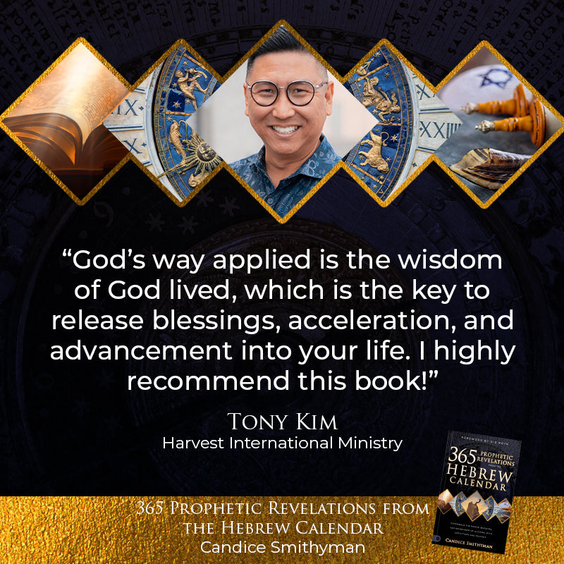 365 Prophetic Revelations from the Hebrew Calendar: Experience the Power, Blessing, and Abundance of Aligning with God's Times and Seasons (Paperback) February 6, 2024 365 Prophetic Revelations from the Hebrew Calendar: Experience the Power, Blessing, and Abundance of Aligning with God's Times and Seasons (Paperback) February 6, 2024