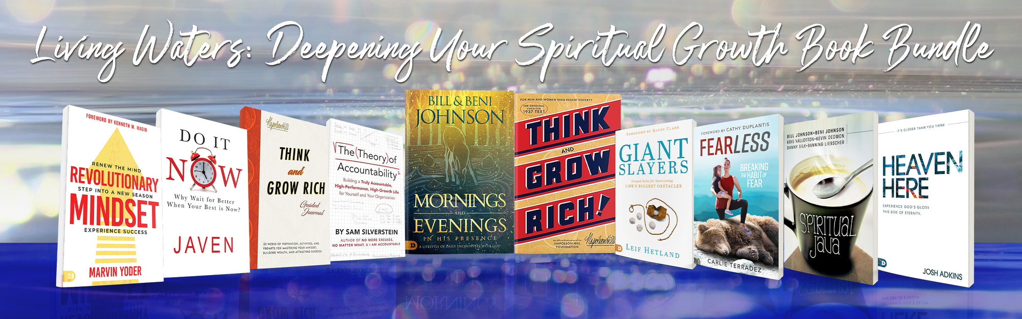 Living Waters: Deepening Your Spiritual Growth Book Bundle Living Waters: Deepening Your Spiritual Growth Book Bundle