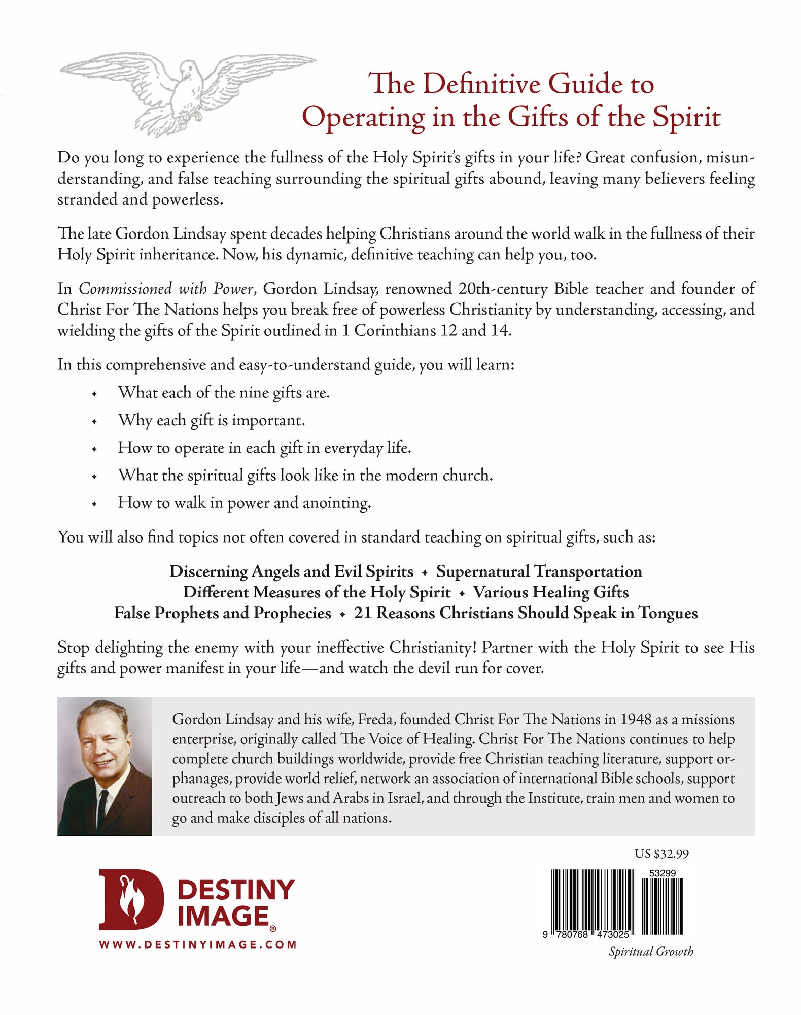 Commissioned with Power: A Comprehensive Guide to Understanding and Operating in the Gifts of the Holy Spirit Paperback – November 5, 2024 Commissioned with Power: A Comprehensive Guide to Understanding and Operating in the Gifts of the Holy Spirit Paperback – November 5, 2024