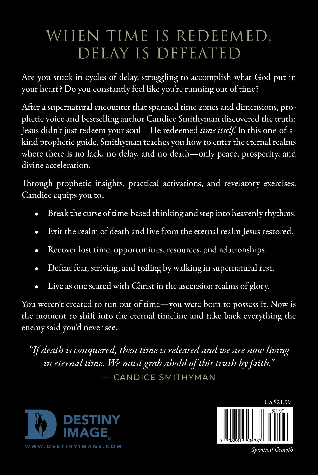 Cracking the Time Code: Step Into Supernatural Acceleration, Stop Cycles of Delay, and Secure God's Promises Today Paperback – January 6, 2026 Cracking the Time Code: Step Into Supernatural Acceleration, Stop Cycles of Delay, and Secure God's Promises Today Paperback – January 6, 2026