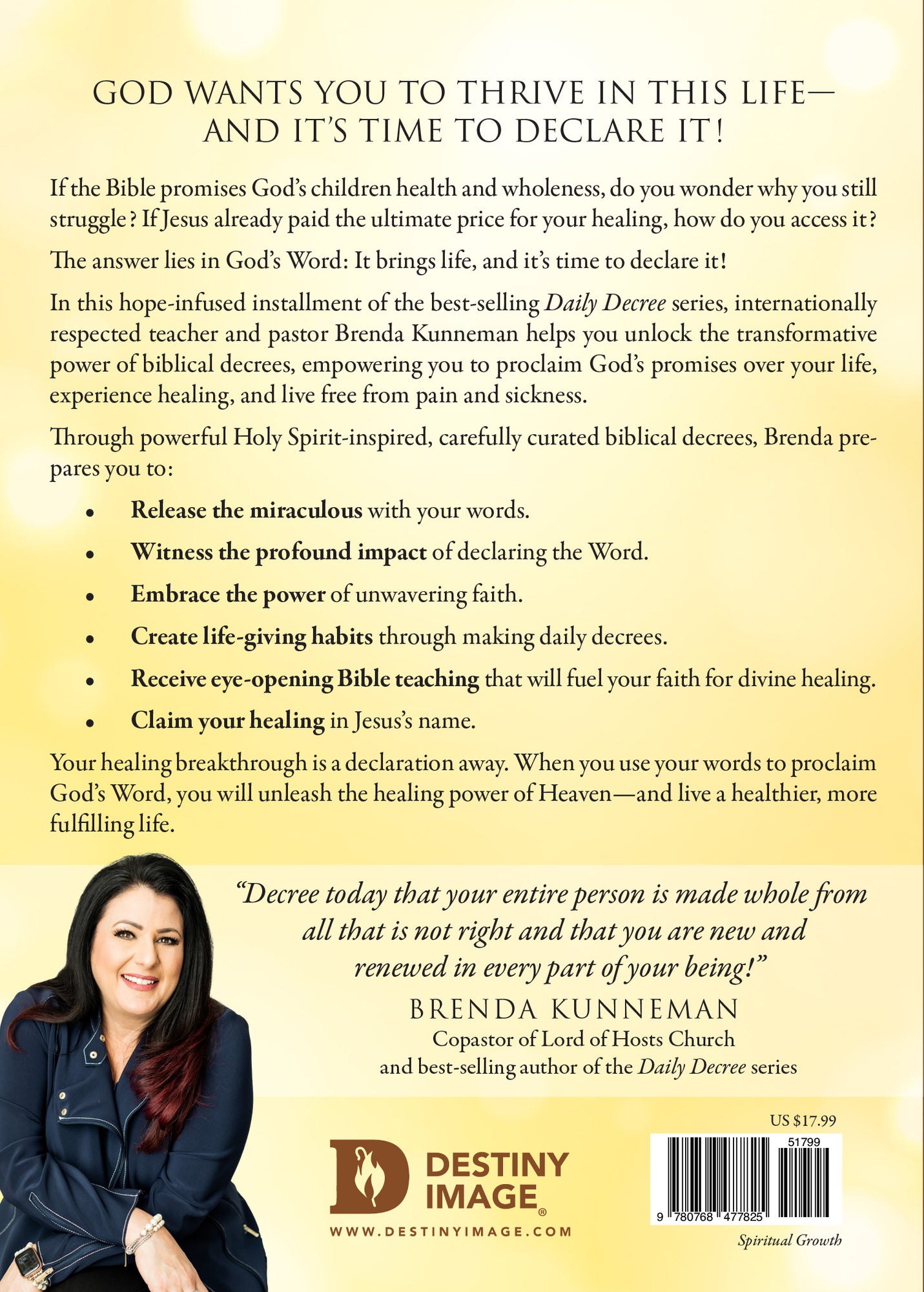 Daily Decrees for Divine Healing: Prayers, Promises, and Proclamations That Release Miracle Breakthroughs Paperback – December 3, 2024 Daily Decrees for Divine Healing: Prayers, Promises, and Proclamations That Release Miracle Breakthroughs Paperback – December 3, 2024