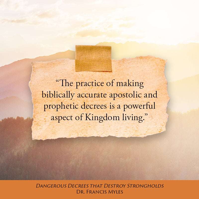 Dangerous Decrees that Destroy Strongholds: Powerful Prayers that Arrest Demons and Crush Satan's Strategies Against Your Life Paperback – July 2, 2024 Dangerous Decrees that Destroy Strongholds: Powerful Prayers that Arrest Demons and Crush Satan's Strategies Against Your Life Paperback – July 2, 2024