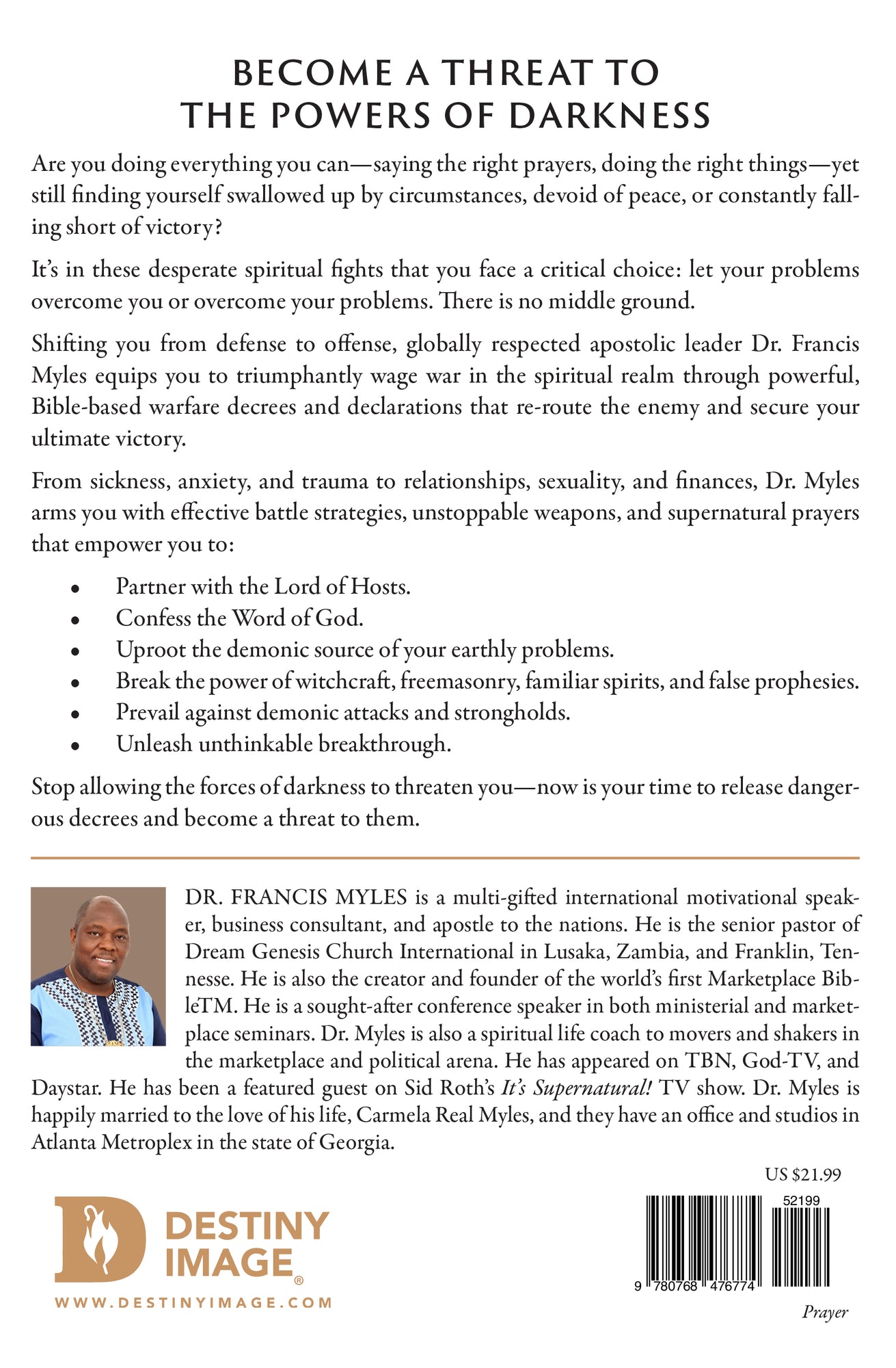 Dangerous Decrees that Destroy Strongholds: Powerful Prayers that Arrest Demons and Crush Satan's Strategies Against Your Life Paperback – July 2, 2024 Dangerous Decrees that Destroy Strongholds: Powerful Prayers that Arrest Demons and Crush Satan's Strategies Against Your Life Paperback – July 2, 2024