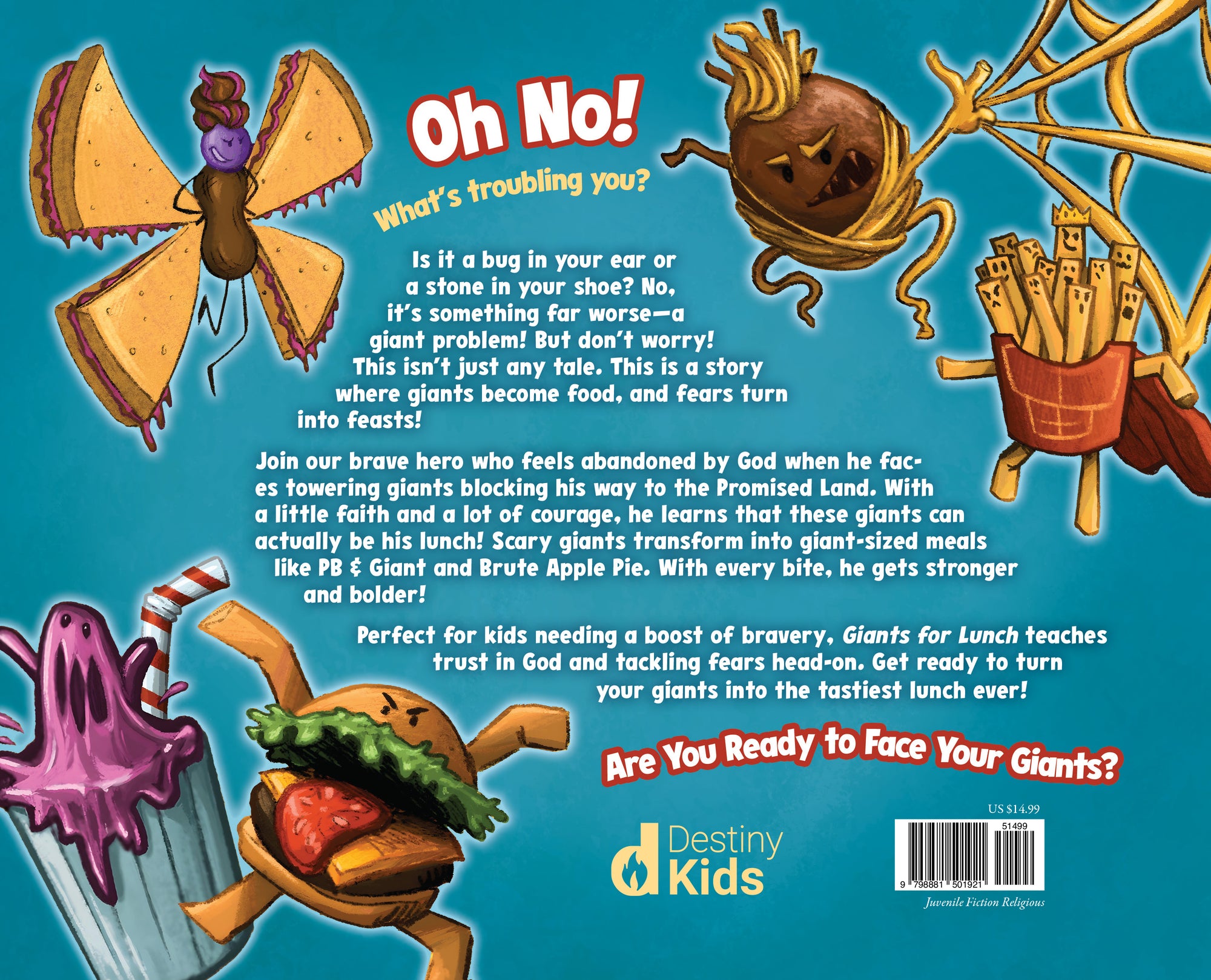 Giants for Lunch: Turning Fear into Courage Paperback – July 1, 2025 Giants for Lunch: Turning Fear into Courage Paperback – July 1, 2025