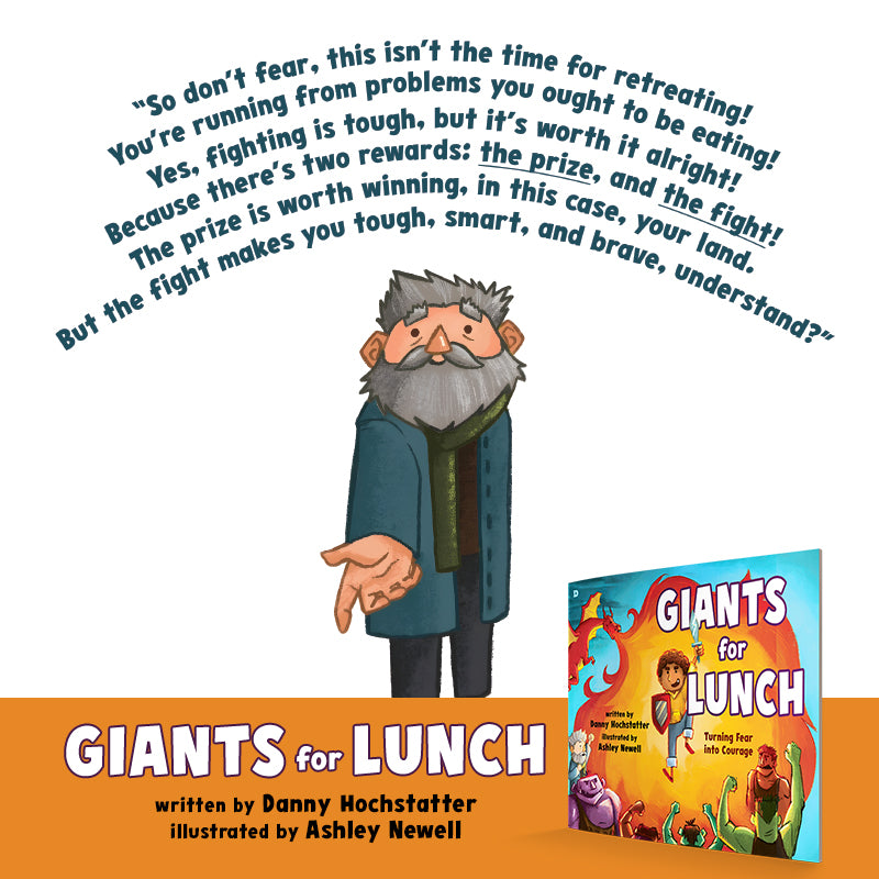 Giants for Lunch: Turning Fear into Courage Paperback – July 1, 2025 Giants for Lunch: Turning Fear into Courage Paperback – July 1, 2025