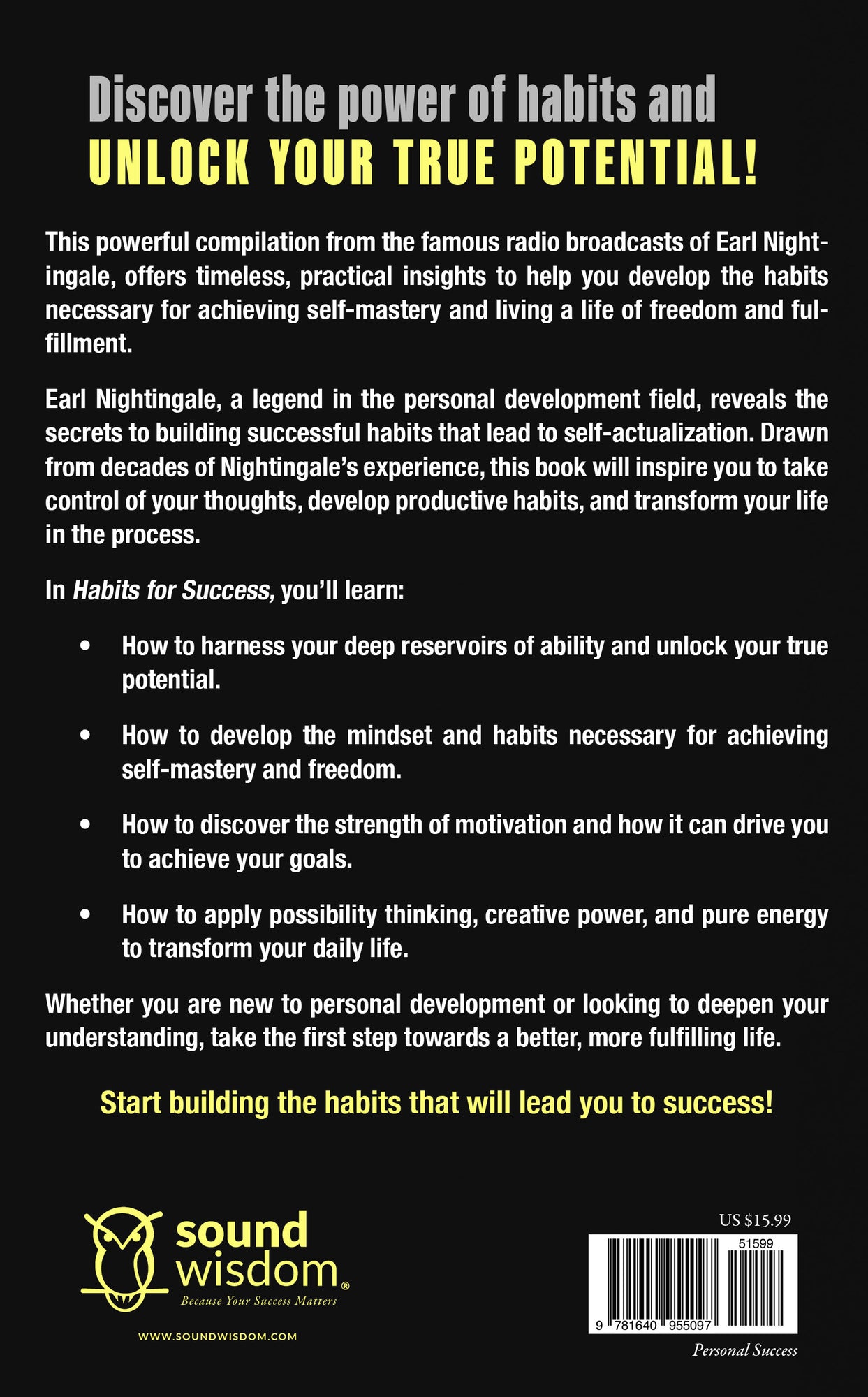 Habits for Success: The Pathway to Self-Mastery & Freedom (Official Nightingale Conant Publication) Paperback – April 8, 2025 Habits for Success: The Pathway to Self-Mastery & Freedom (Official Nightingale Conant Publication) Paperback – April 8, 2025