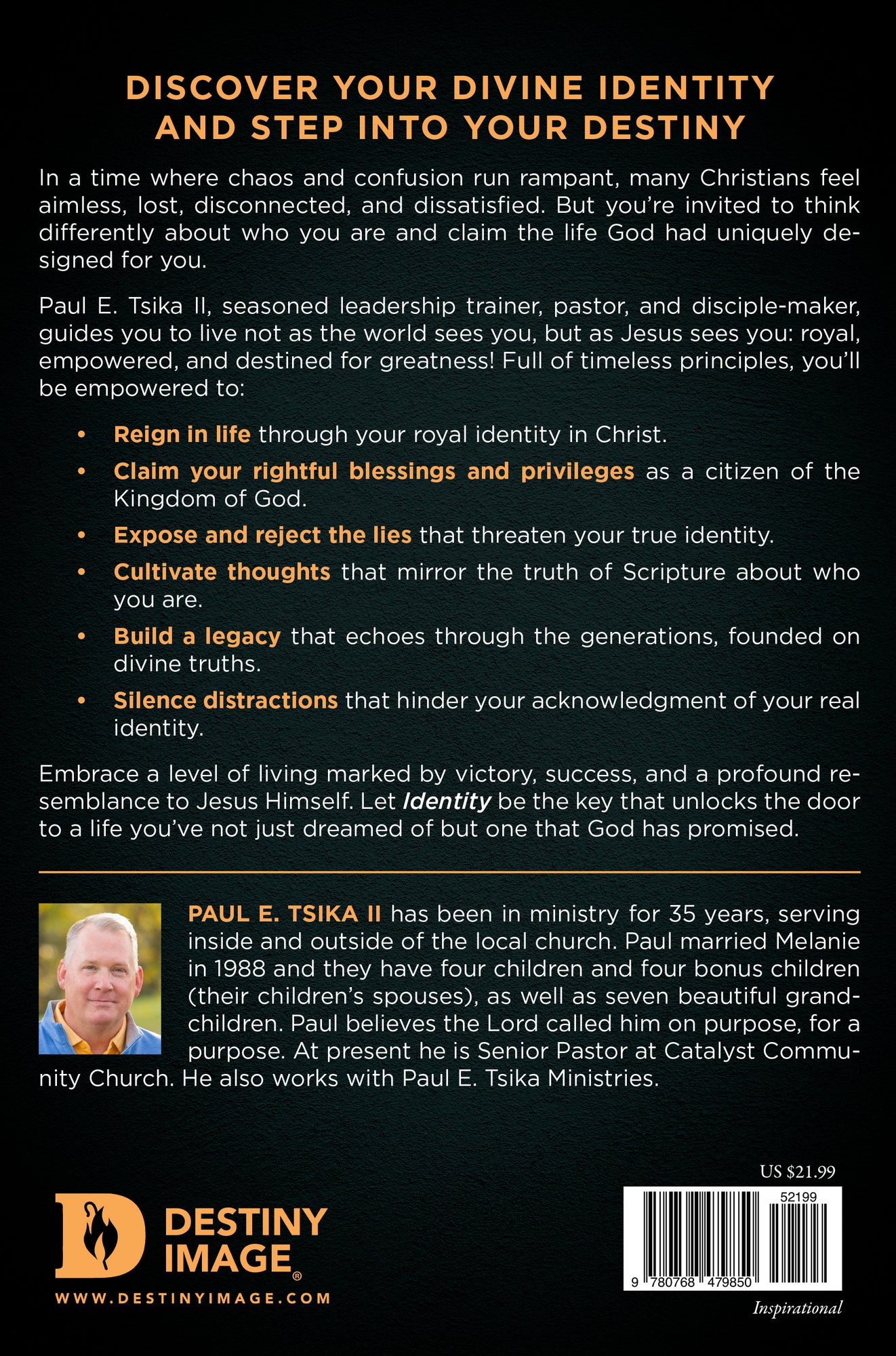 Identity: Knowing, Understanding, Guarding, and Acting on Your God-Given Calling  Paperback - December 3, 2024 Identity: Knowing, Understanding, Guarding, and Acting on Your God-Given Calling  Paperback - December 3, 2024