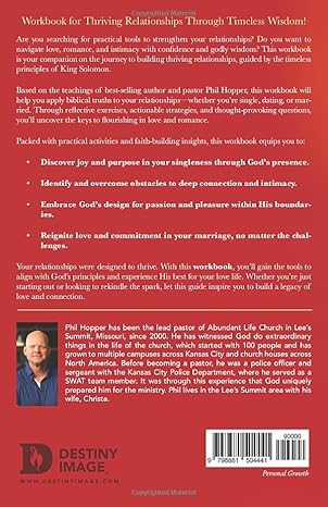 The Official Workbook for Living Your Love Story: Timeless Wisdom for Dating, Marriage, and Intimacy Paperback – February 4, 2025 The Official Workbook for Living Your Love Story: Timeless Wisdom for Dating, Marriage, and Intimacy Paperback – February 4, 2025