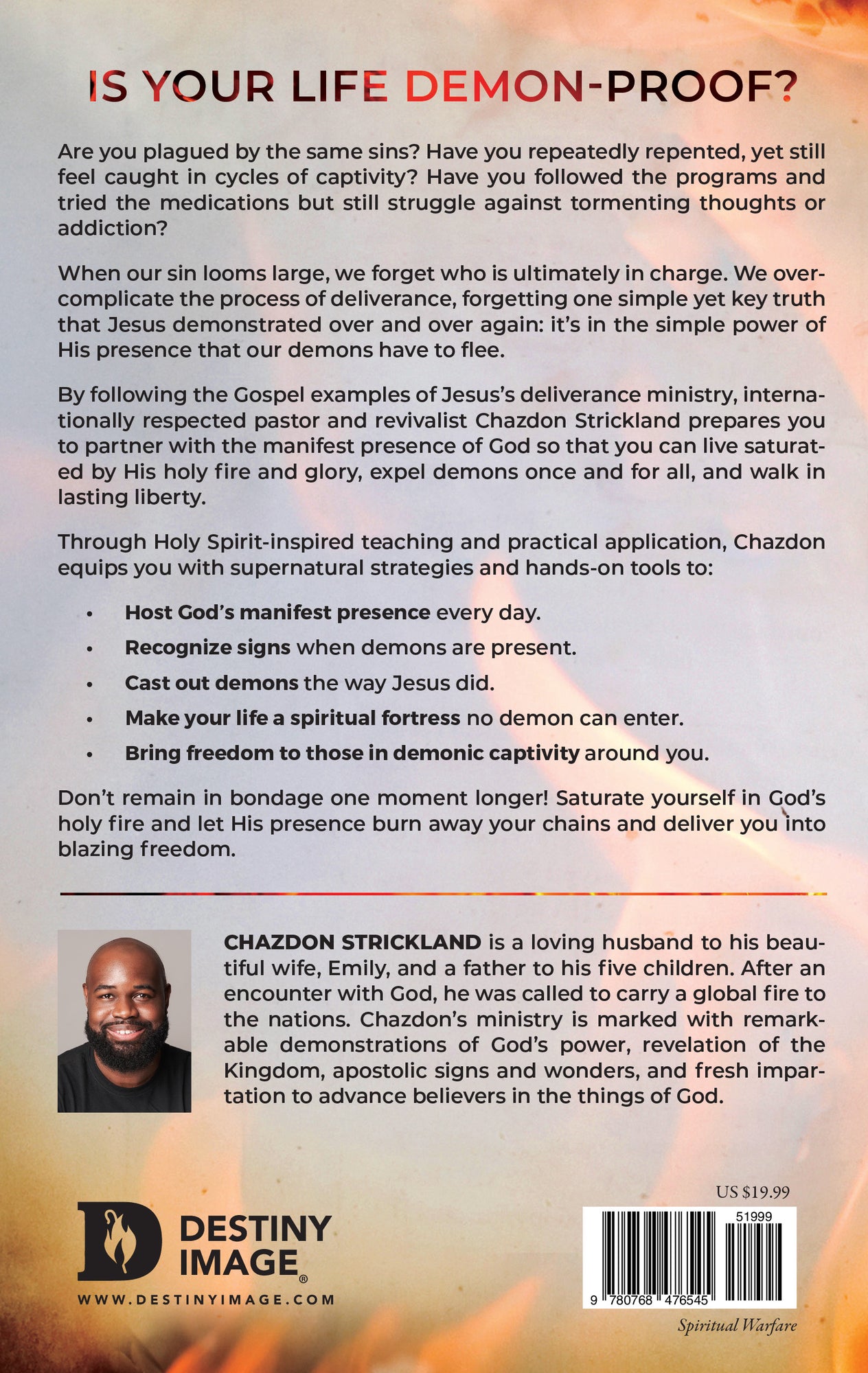 Out by Fire: Receiving Deliverance and Expelling Demons through the Power, Presence and Glory of God Paperback – July 2, 2024 Out by Fire: Receiving Deliverance and Expelling Demons through the Power, Presence and Glory of God Paperback – July 2, 2024