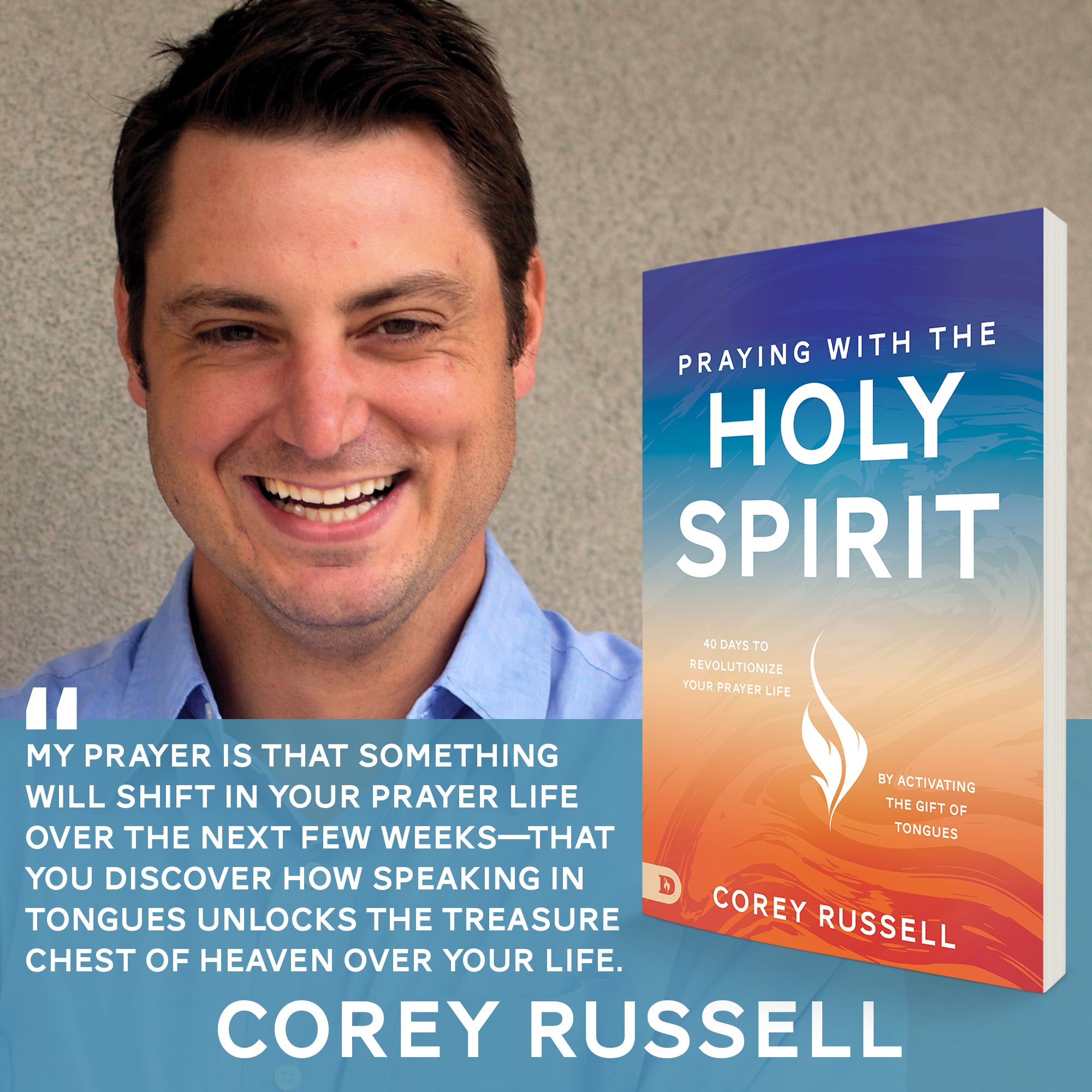 Praying with the Holy Spirit:  40 Days to Revolutionize Your Prayer Life by Activating the Gift of Tongues (Paperback) - May 7, 2024 Praying with the Holy Spirit:  40 Days to Revolutionize Your Prayer Life by Activating the Gift of Tongues (Paperback) - May 7, 2024