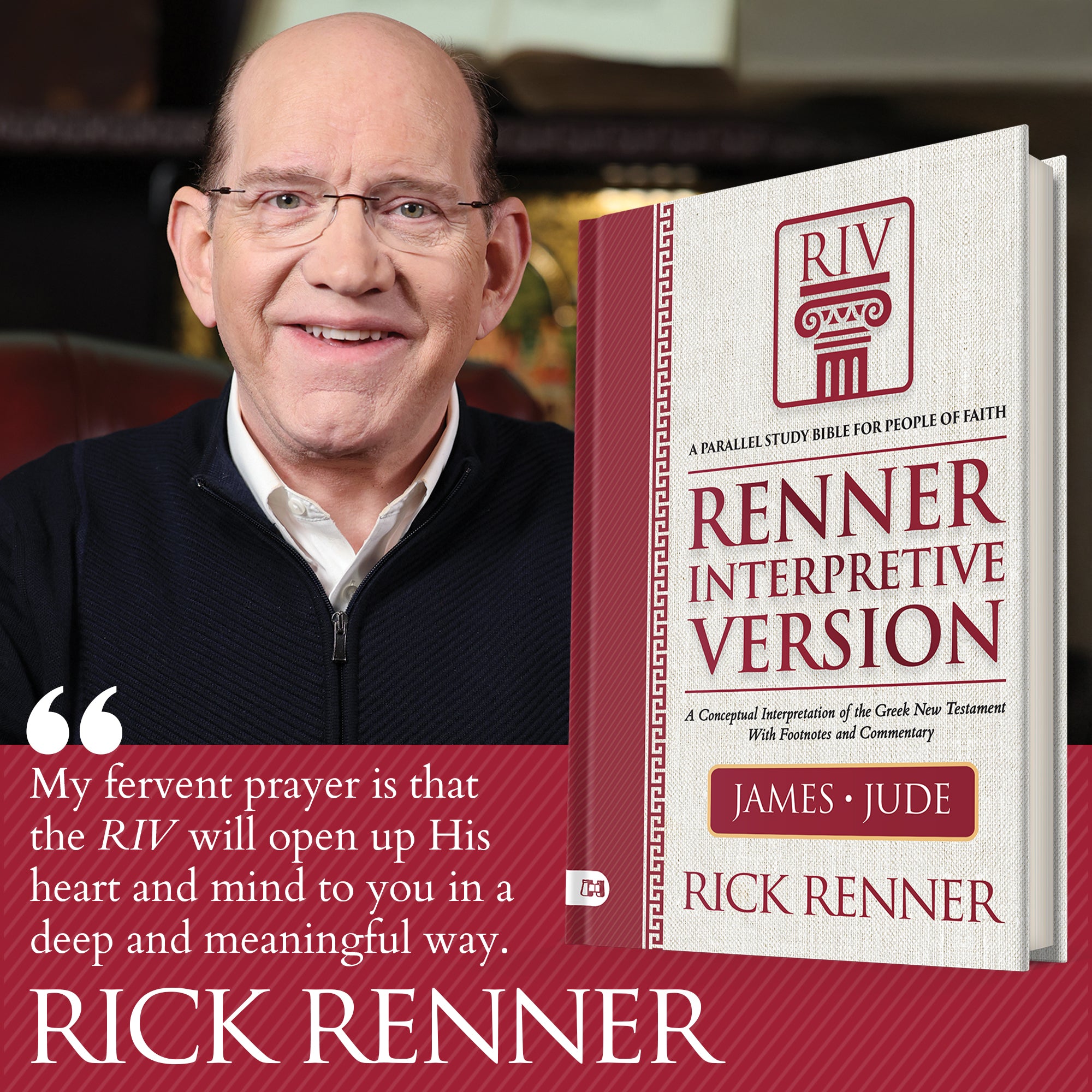 Renner Interpretive Version: James and Jude Hardcover – January 7, 2025 Renner Interpretive Version: James and Jude Hardcover – January 7, 2025