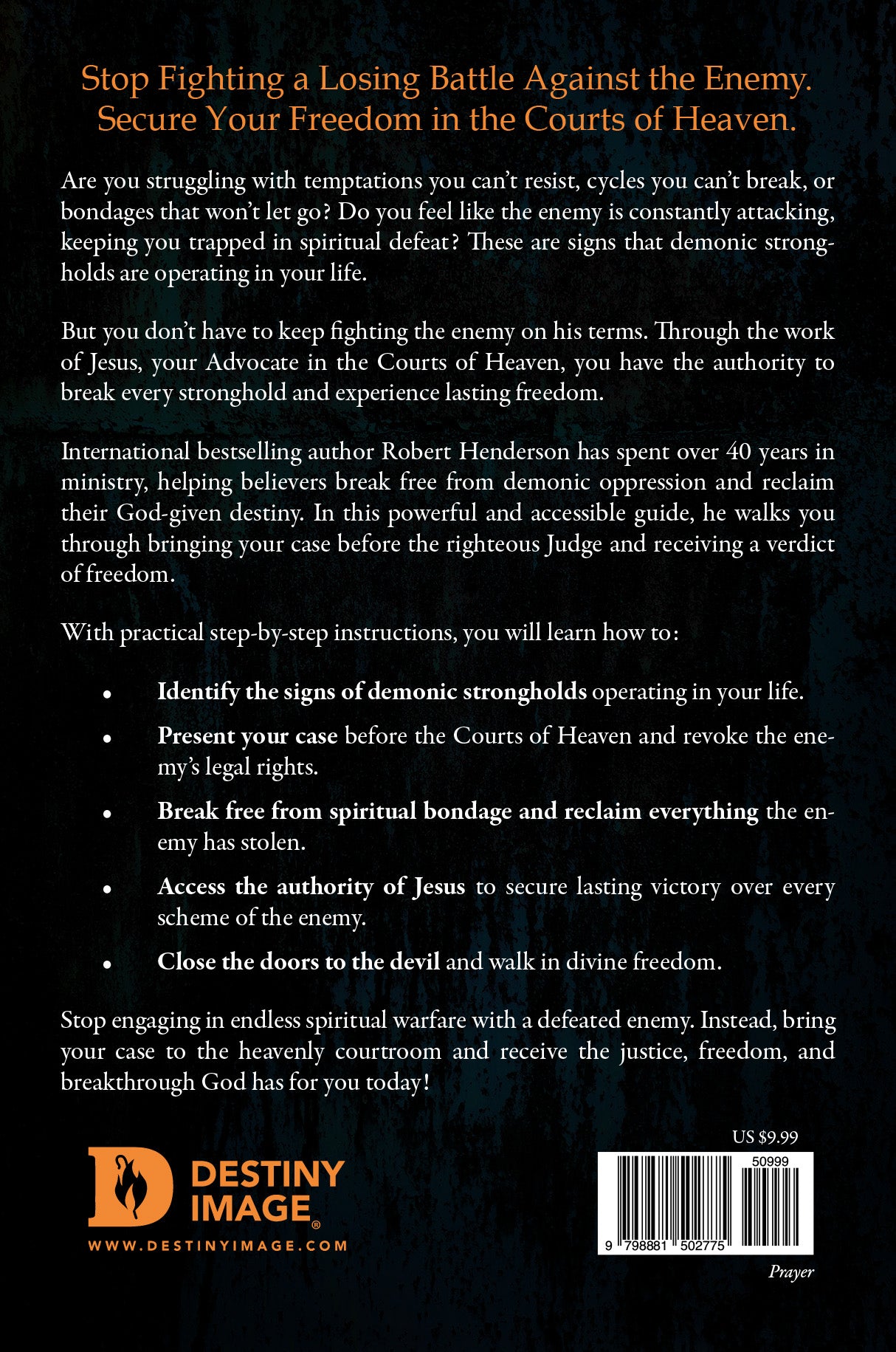 Receiving Deliverance from the Courts of Heaven: Reclaim What the Enemy Has Stolen from Your Life Paperback – August 5, 2025 Receiving Deliverance from the Courts of Heaven: Reclaim What the Enemy Has Stolen from Your Life Paperback – August 5, 2025