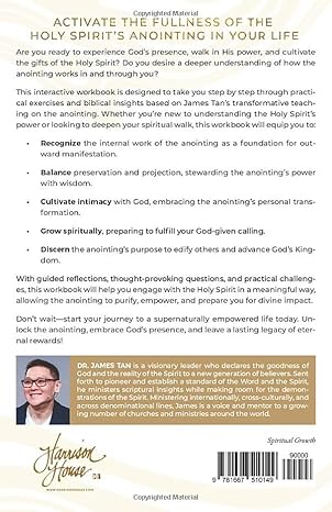 The Official Workbook for Releasing the Anointing: Walking in the Dynamic Flow of the Holy Spirit's Power Paperback – February 4, 2025 The Official Workbook for Releasing the Anointing: Walking in the Dynamic Flow of the Holy Spirit's Power Paperback – February 4, 2025