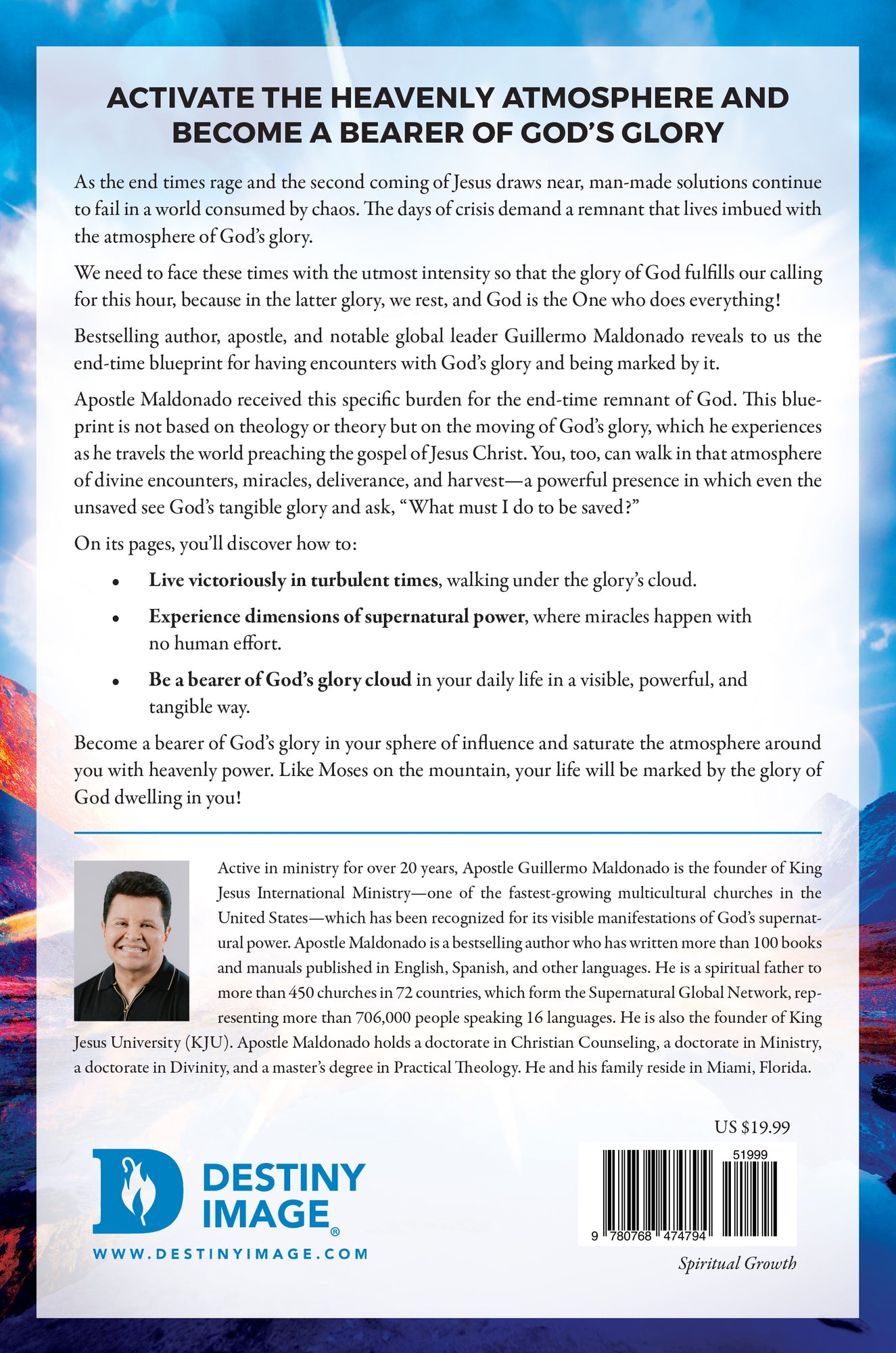 The Latter Glory of God Revealed: How to Walk Under the Blessing of the Glory Cloud Paperback – October 1, 2024 The Latter Glory of God Revealed: How to Walk Under the Blessing of the Glory Cloud Paperback – October 1, 2024