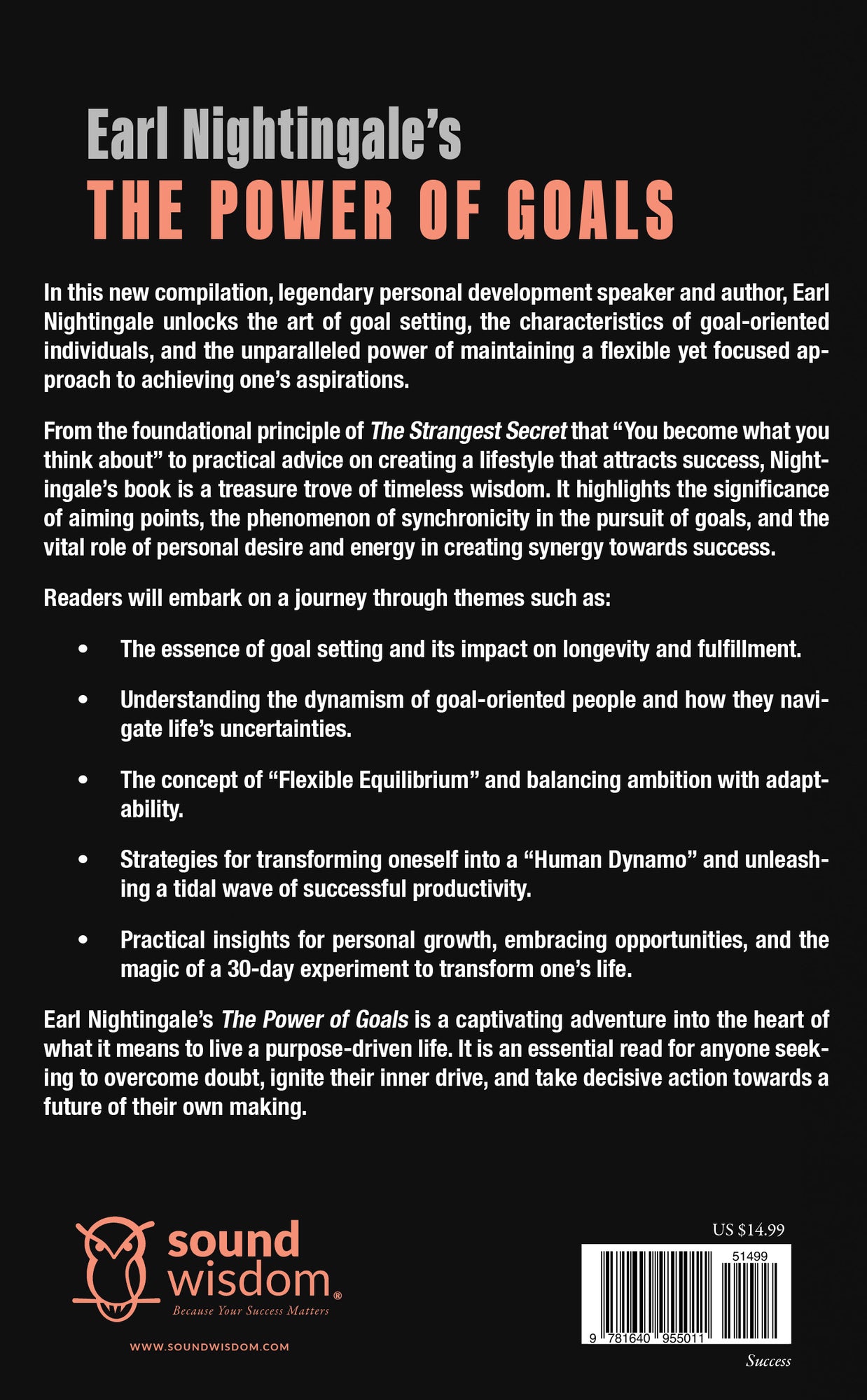The Power of Goals: Timeless Lessons on Finding Purpose, Overcoming Doubt, and Taking Action (Official Nightingale Conant Publication) Paperback – January 7, 2025 The Power of Goals: Timeless Lessons on Finding Purpose, Overcoming Doubt, and Taking Action (Official Nightingale Conant Publication) Paperback – January 7, 2025