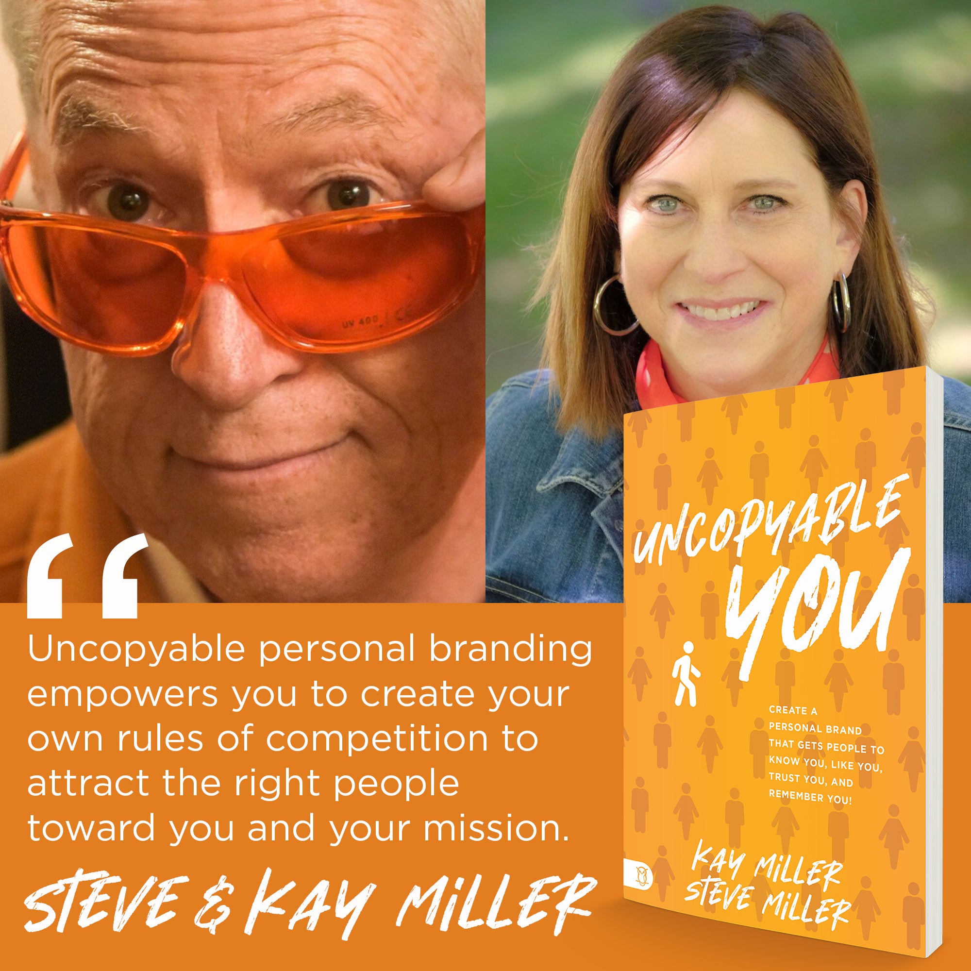 Uncopyable You: Create a Personal Brand that Gets People to Know You, Like You, Trust You, and Remember You! - August 2024 Uncopyable You: Create a Personal Brand that Gets People to Know You, Like You, Trust You, and Remember You! - August 2024