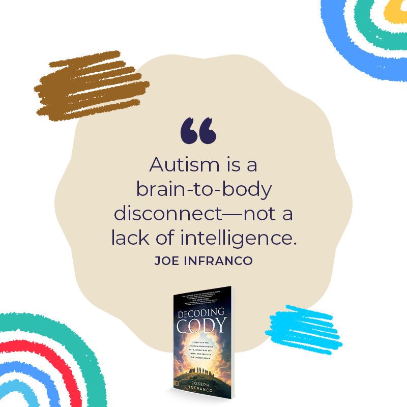 Decoding Cody: Secrets of the Spectrum from People with Autism Who See, Hear, and Smell in the Unseen Realm Paperback – November 4, 2025 - Faith & Flame - Books and Gifts - Destiny Image - 9798881506568 Decoding Cody: Secrets of the Spectrum from People with Autism Who See, Hear, and Smell in the Unseen Realm Paperback – November 4, 2025 - Faith & Flame - Books and Gifts - Destiny Image - 9798881506568