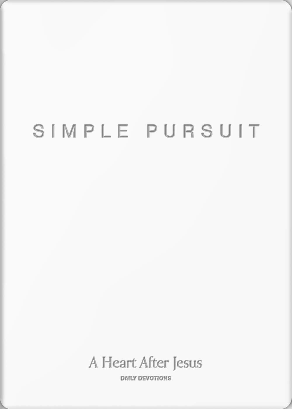 Simple Pursuit: A Heart After Jesus Imitation Leather – November 17, 2020 Simple Pursuit: A Heart After Jesus Imitation Leather – November 17, 2020