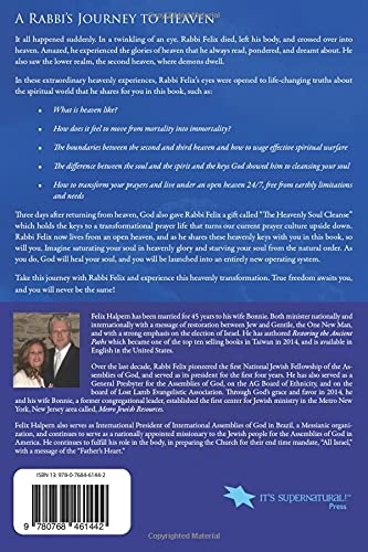 A Rabbi's Journey to Heaven: A Miraculous Story of One Man's Journey to Heaven and Your 30-Day Glory Transformation Paperback – September 21, 2021 (An NDE Collection) A Rabbi's Journey to Heaven: A Miraculous Story of One Man's Journey to Heaven and Your 30-Day Glory Transformation Paperback – September 21, 2021 (An NDE Collection)