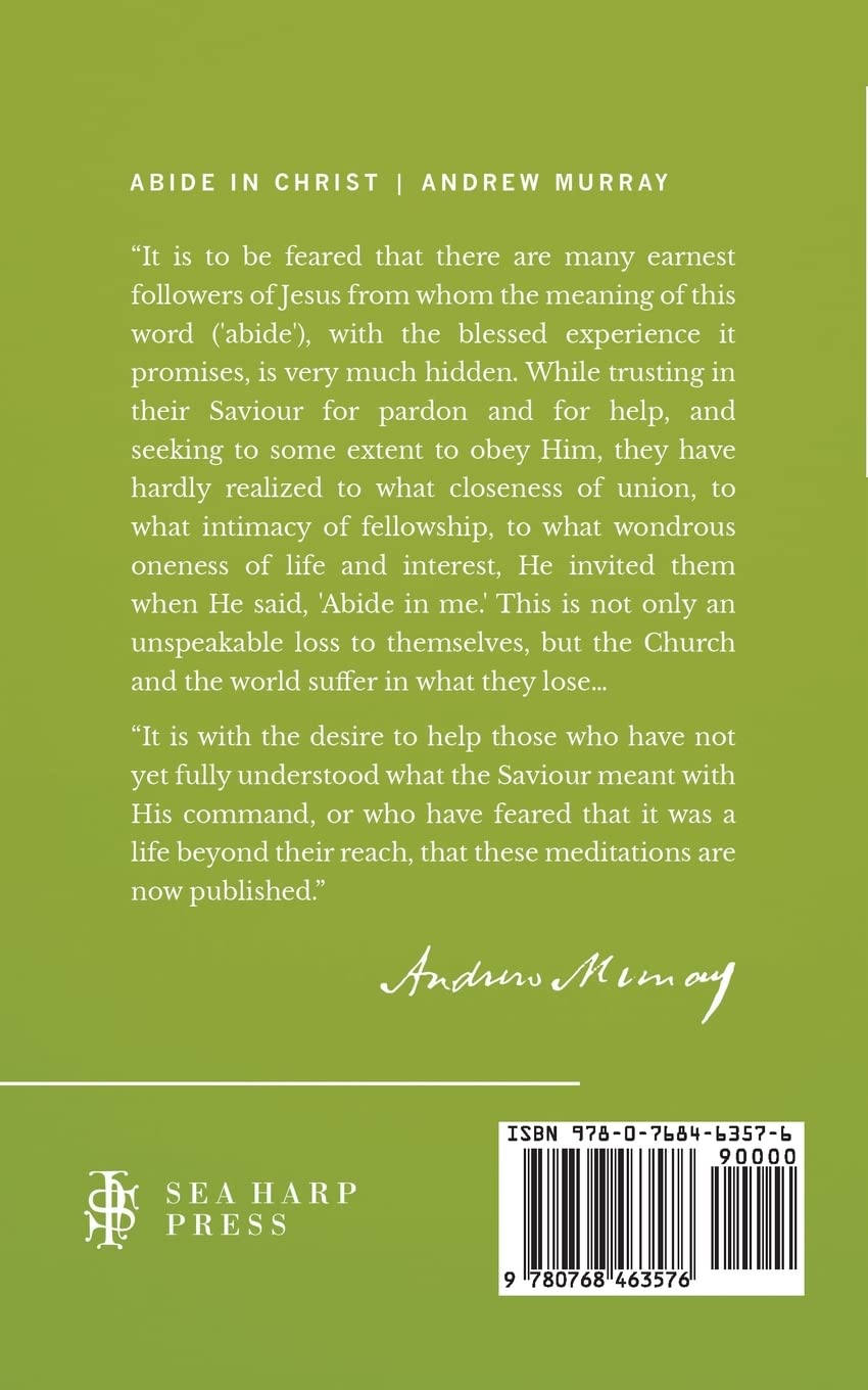 Abide in Christ Abide in Christ