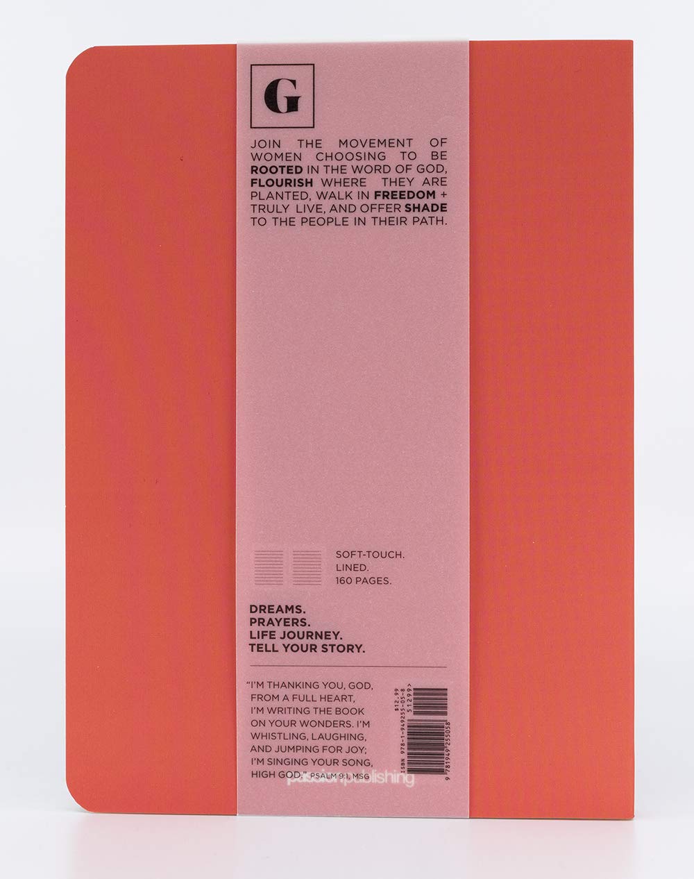 The Grove Journal, Shade (Orange): Soft-touch 160 Page Lined 5.5” x 7.5” Journal (Diary, Notebook) Paperback – October 15, 2019 The Grove Journal, Shade (Orange): Soft-touch 160 Page Lined 5.5” x 7.5” Journal (Diary, Notebook) Paperback – October 15, 2019