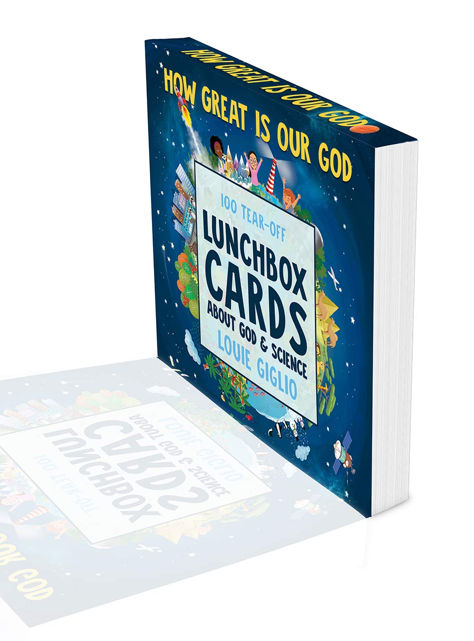 How Great Is Our God: 100 Tear-Off Lunchbox Cards About God and Science Paperback – November 5, 2019 How Great Is Our God: 100 Tear-Off Lunchbox Cards About God and Science Paperback – November 5, 2019