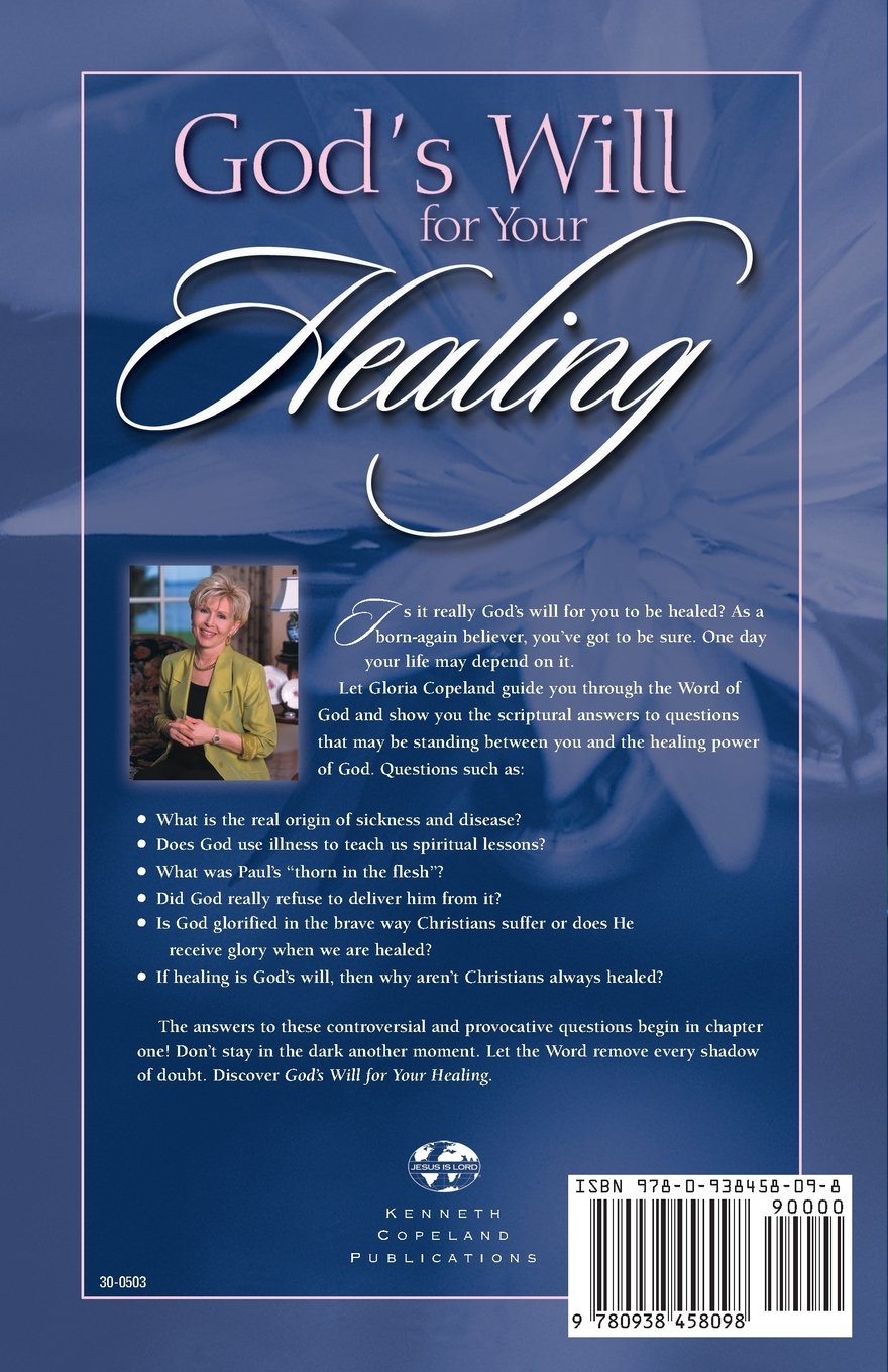 God's Will for Your Healing Paperback – May 1, 2012 God's Will for Your Healing Paperback – May 1, 2012