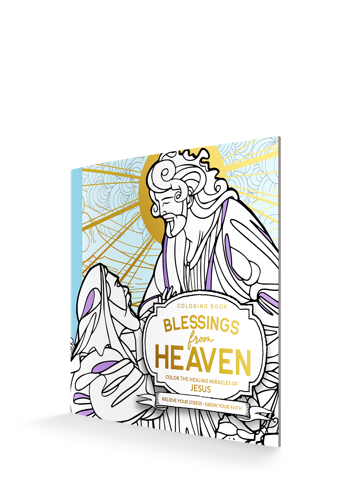 Blessings from Heaven Adult Coloring Book: Color the Healing Miracles of Jesus Paperback – May 16, 2023 Blessings from Heaven Adult Coloring Book: Color the Healing Miracles of Jesus Paperback – May 16, 2023