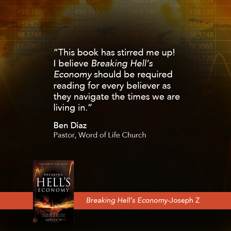 Breaking Hell's Economy: Your Guide to Last Days Supernatural Provision Paperback – October 18, 2022 Breaking Hell's Economy: Your Guide to Last Days Supernatural Provision Paperback – October 18, 2022