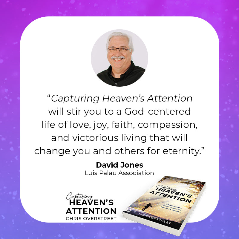 Capturing Heaven's Attention: A Lifestyle Saturated in God's Presence That Releases the Miraculous Paperback – October 3, 2023 Capturing Heaven's Attention: A Lifestyle Saturated in God's Presence That Releases the Miraculous Paperback – October 3, 2023