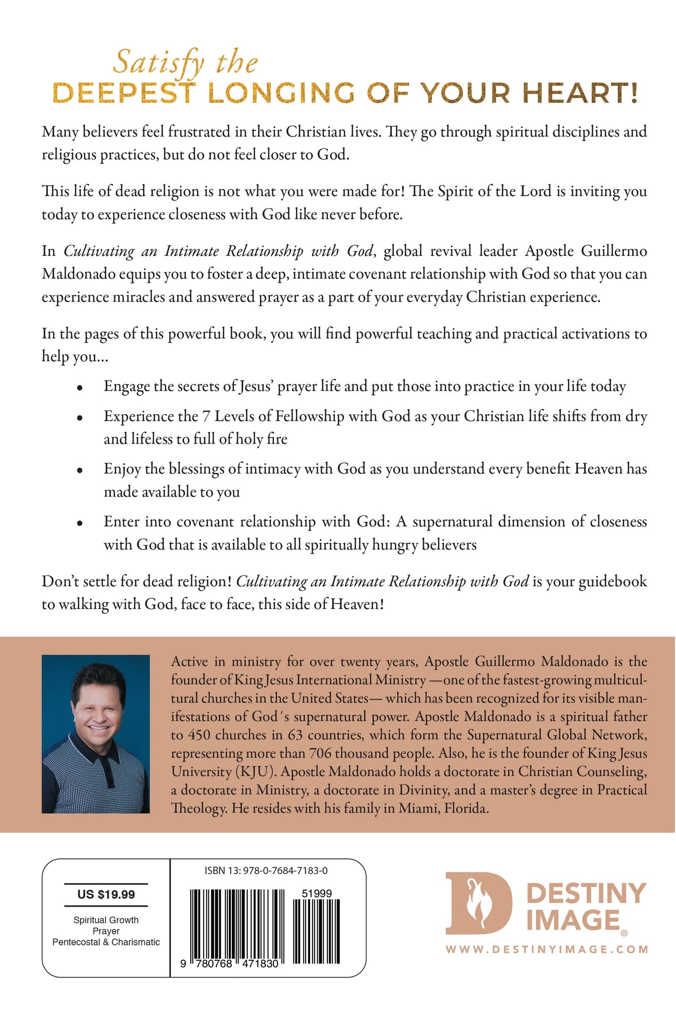 Cultivating an Intimate Relationship with God: Experience and Enjoy the Supernatural Benefits Paperback – November 8, 2022 Cultivating an Intimate Relationship with God: Experience and Enjoy the Supernatural Benefits Paperback – November 8, 2022