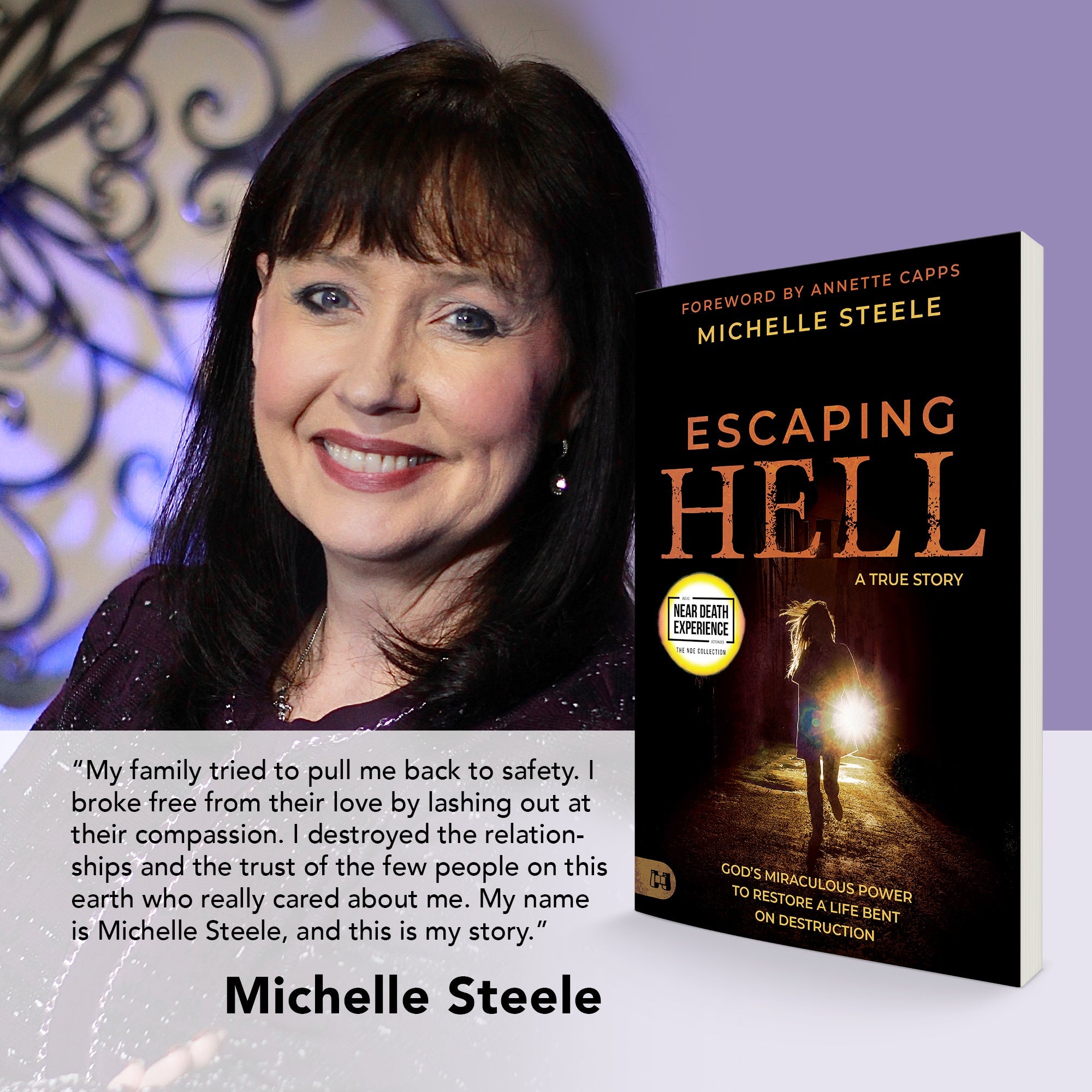 Escaping Hell: A True Story of God's Miraculous Power to Restore a Life Bent on Destruction (An NDE Collection) Paperback – September 20, 2022 Escaping Hell: A True Story of God's Miraculous Power to Restore a Life Bent on Destruction (An NDE Collection) Paperback – September 20, 2022