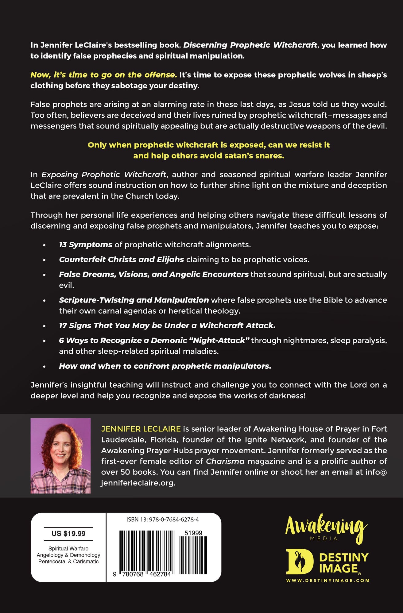 Exposing Prophetic Witchcraft: Identifying Telltale Signs of Satan's Counterfeit Messengers Paperback – October 18, 2022 Exposing Prophetic Witchcraft: Identifying Telltale Signs of Satan's Counterfeit Messengers Paperback – October 18, 2022