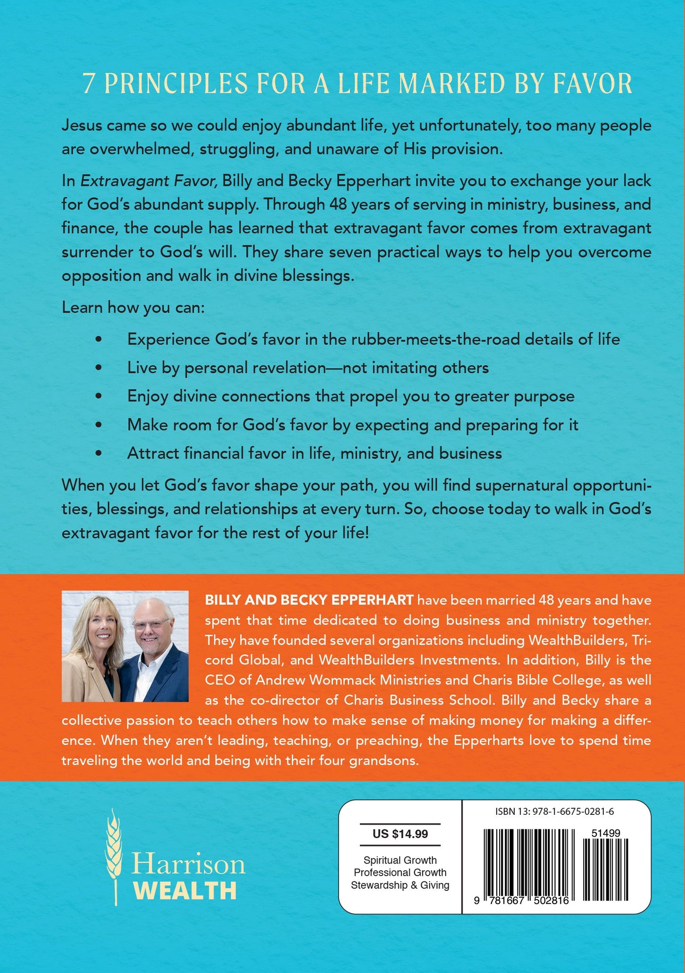 Extravagant Favor: How to Walk in God's Abundance Every Day Paperback – August 1, 2023 Extravagant Favor: How to Walk in God's Abundance Every Day Paperback – August 1, 2023