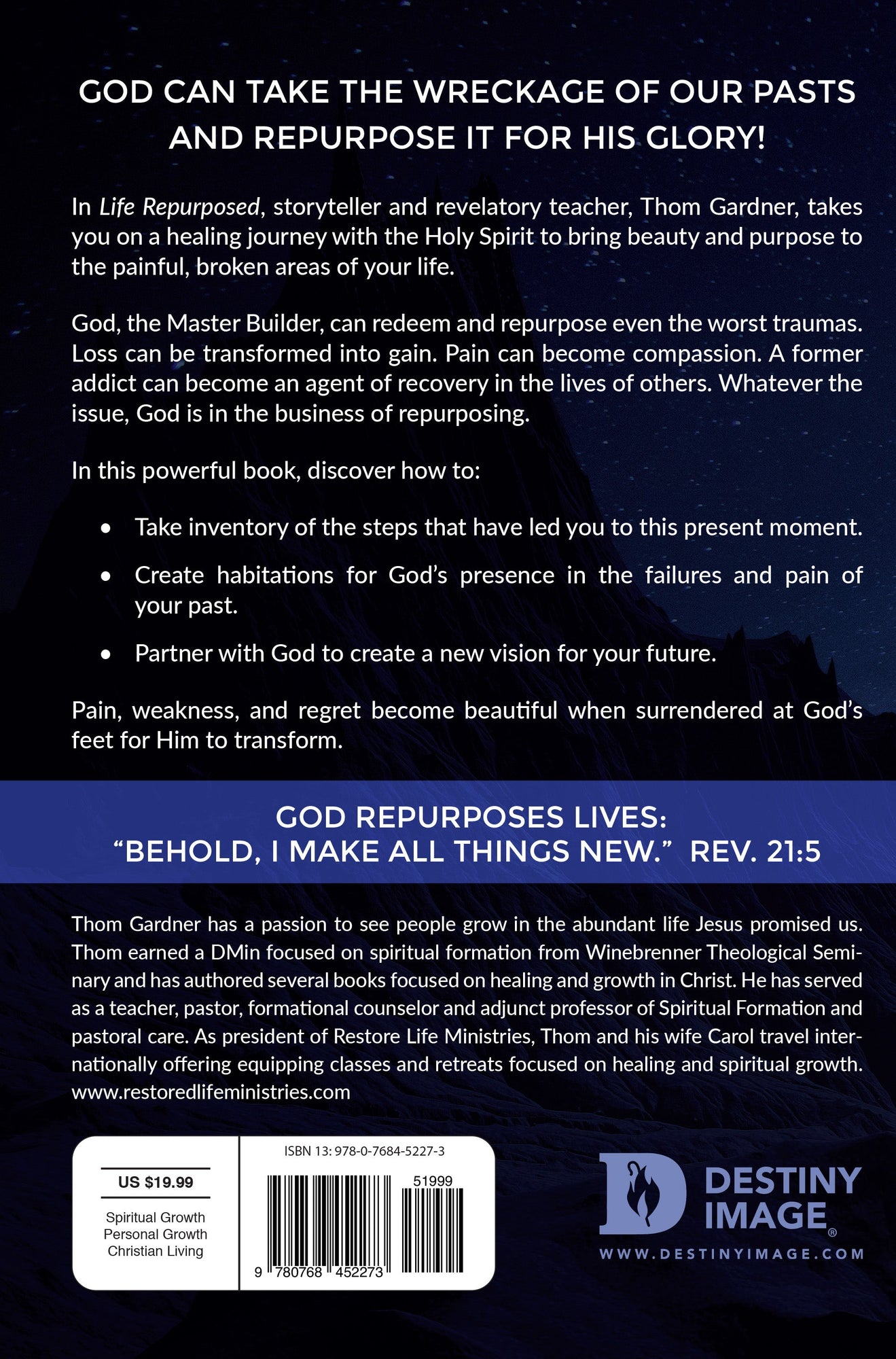 Life Repurposed: Bringing Glorious Treasure out of the Wounds, Hurts, and Pain of the Past Paperback – March 21, 2023 Life Repurposed: Bringing Glorious Treasure out of the Wounds, Hurts, and Pain of the Past Paperback – March 21, 2023