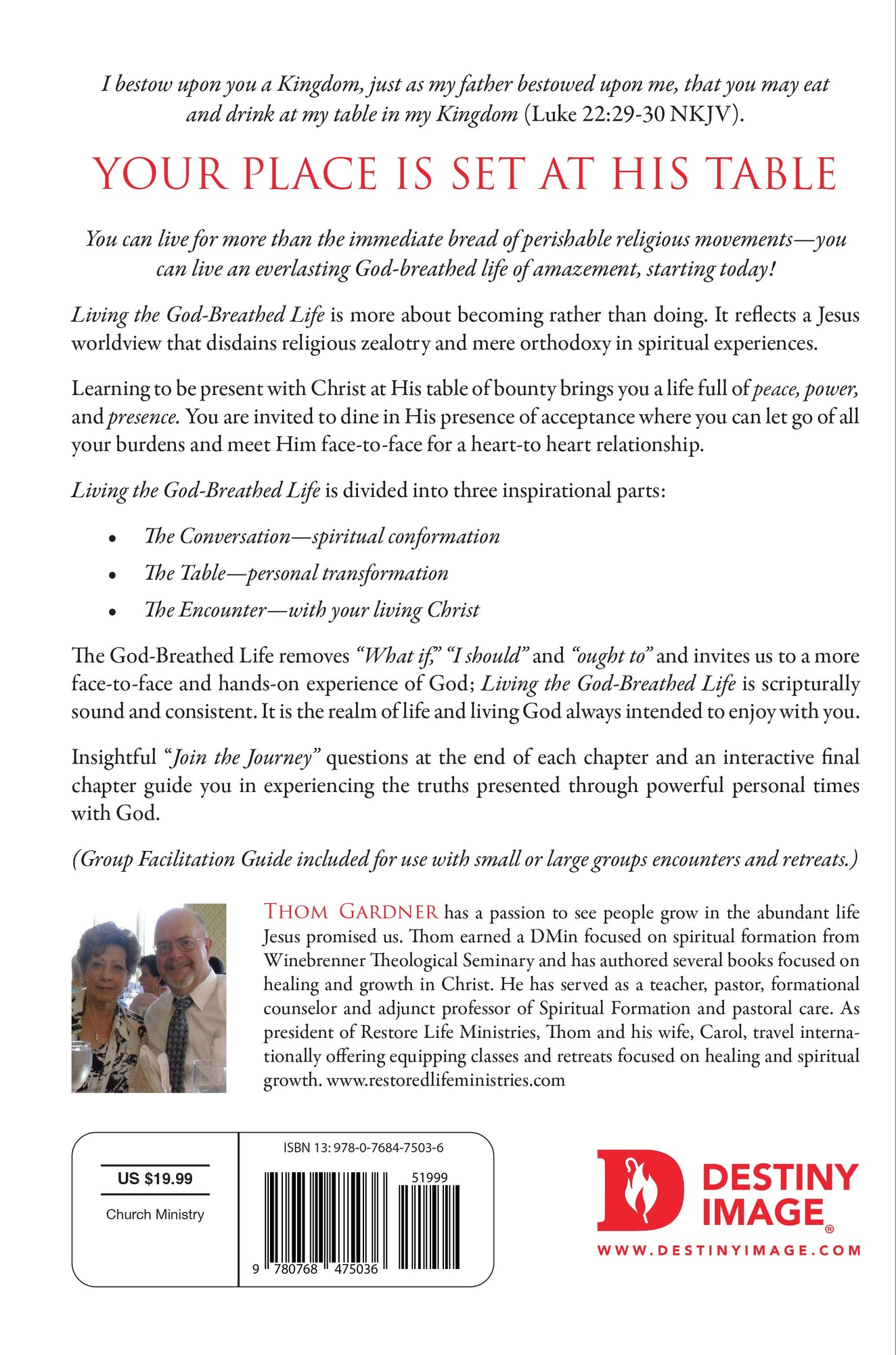 Living the God-Breathed Life: Come to the Table of Intimacy with Christ Paperback – March 21, 2023 Living the God-Breathed Life: Come to the Table of Intimacy with Christ Paperback – March 21, 2023