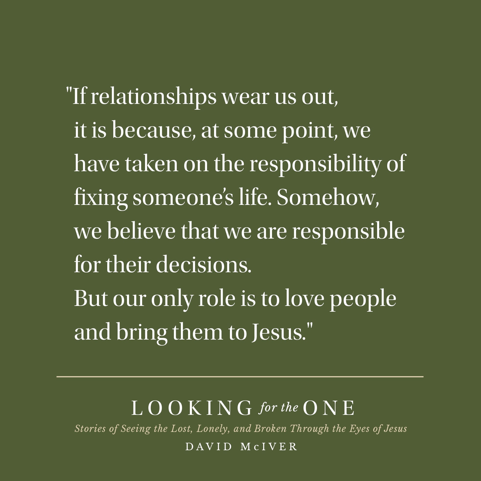 Looking for the One: Stories of Seeing the Lost, Lonely, and Broken Through the Eyes of Jesus Hardcover – May 23, 2023 Looking for the One: Stories of Seeing the Lost, Lonely, and Broken Through the Eyes of Jesus Hardcover – May 23, 2023