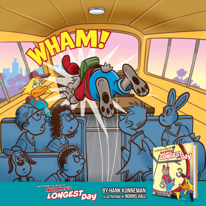 Mutzphey and Milo in Mutzphey's Longest Day (Hardcover) November 7, 2023 Mutzphey and Milo in Mutzphey's Longest Day (Hardcover) November 7, 2023