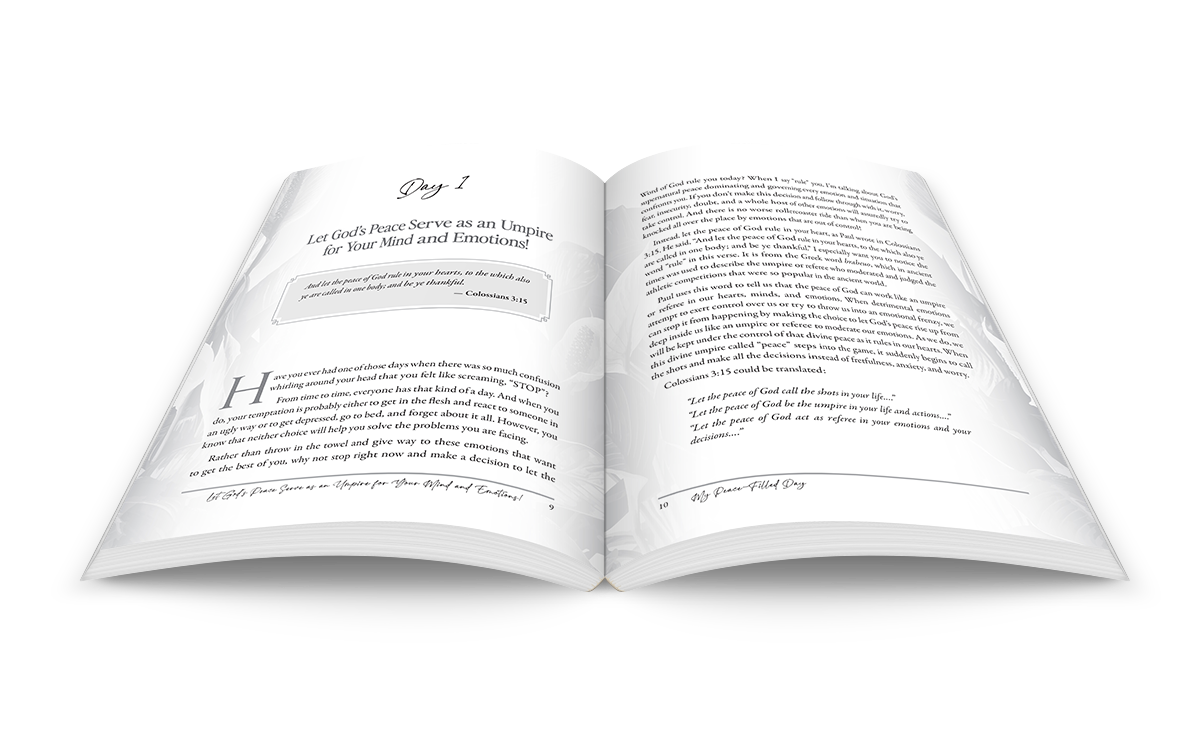 My Peace-Filled Day: A Sparkling Gems From the Greek Guided Devotional Journal Paperback – May 2, 2023 My Peace-Filled Day: A Sparkling Gems From the Greek Guided Devotional Journal Paperback – May 2, 2023