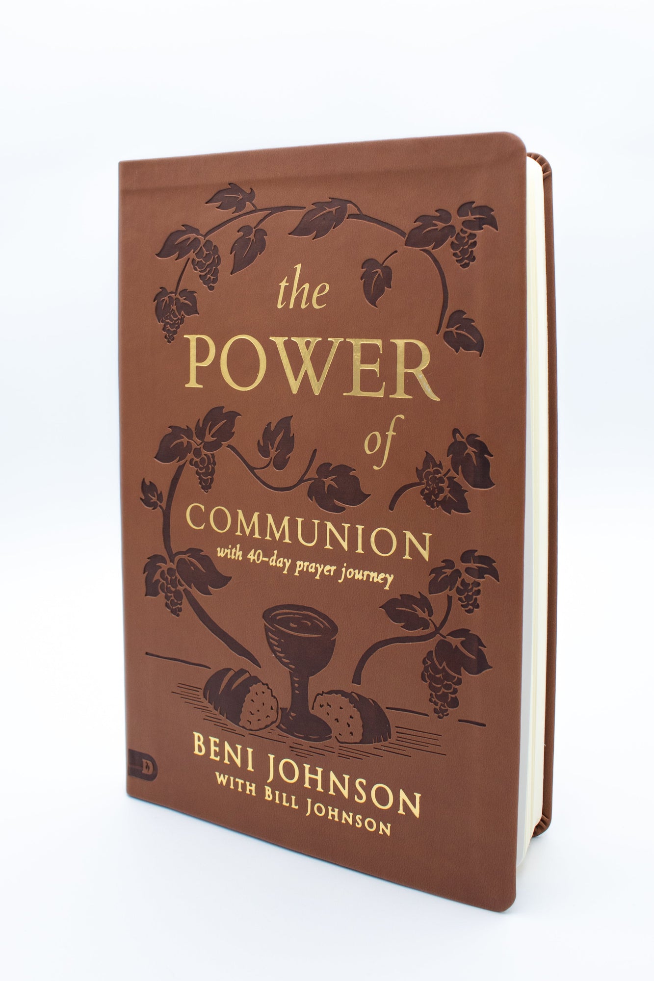 The Power of Communion with 40-Day Prayer Journey (Leather Gift Version): Accessing Miracles Through the Body and Blood of Jesus Imitation Leather – February 15, 2022 by Beni Johnson  (Author), Bill Johnson  (Author) The Power of Communion with 40-Day Prayer Journey (Leather Gift Version): Accessing Miracles Through the Body and Blood of Jesus Imitation Leather – February 15, 2022 by Beni Johnson  (Author), Bill Johnson  (Author)