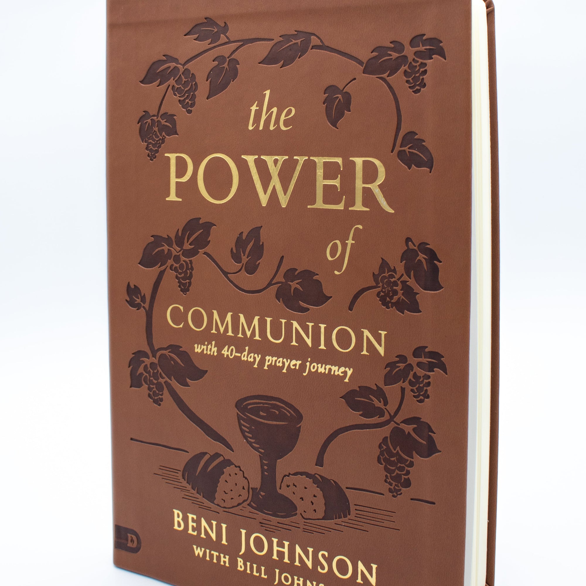 The Power of Communion with 40-Day Prayer Journey (Leather Gift Version): Accessing Miracles Through the Body and Blood of Jesus Imitation Leather – February 15, 2022 by Beni Johnson  (Author), Bill Johnson  (Author) The Power of Communion with 40-Day Prayer Journey (Leather Gift Version): Accessing Miracles Through the Body and Blood of Jesus Imitation Leather – February 15, 2022 by Beni Johnson  (Author), Bill Johnson  (Author)