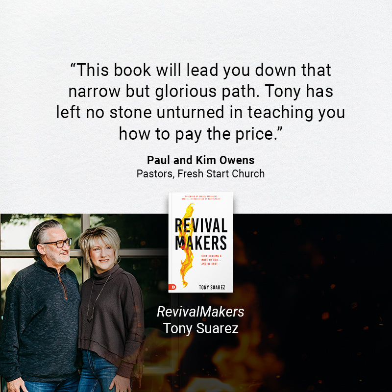 RevivalMakers: Stop Chasing a Move of God... and Be One! Paperback – July 19, 2022 RevivalMakers: Stop Chasing a Move of God... and Be One! Paperback – July 19, 2022