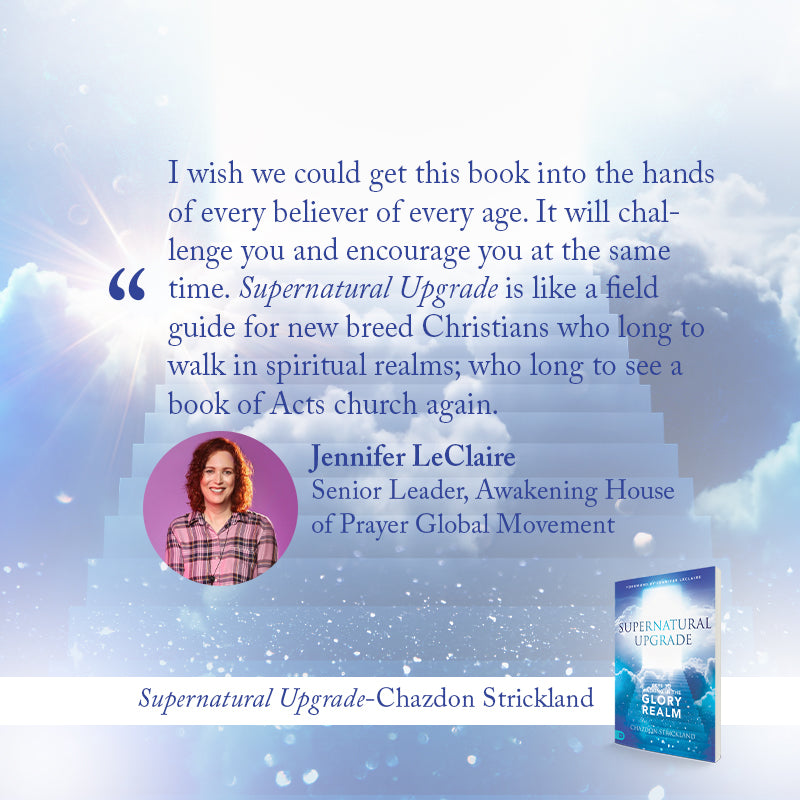 Supernatural Upgrade: Keys to Walking in the Glory Realm Paperback – July 19, 2022 Supernatural Upgrade: Keys to Walking in the Glory Realm Paperback – July 19, 2022