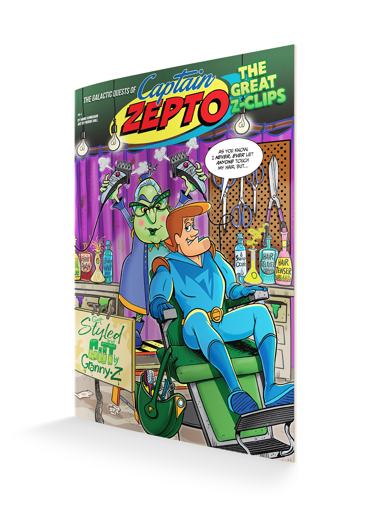 The Galactic Quests of Captain Zepto: Issue 4: The Great Z Clips Paperback – September 5, 2023 The Galactic Quests of Captain Zepto: Issue 4: The Great Z Clips Paperback – September 5, 2023