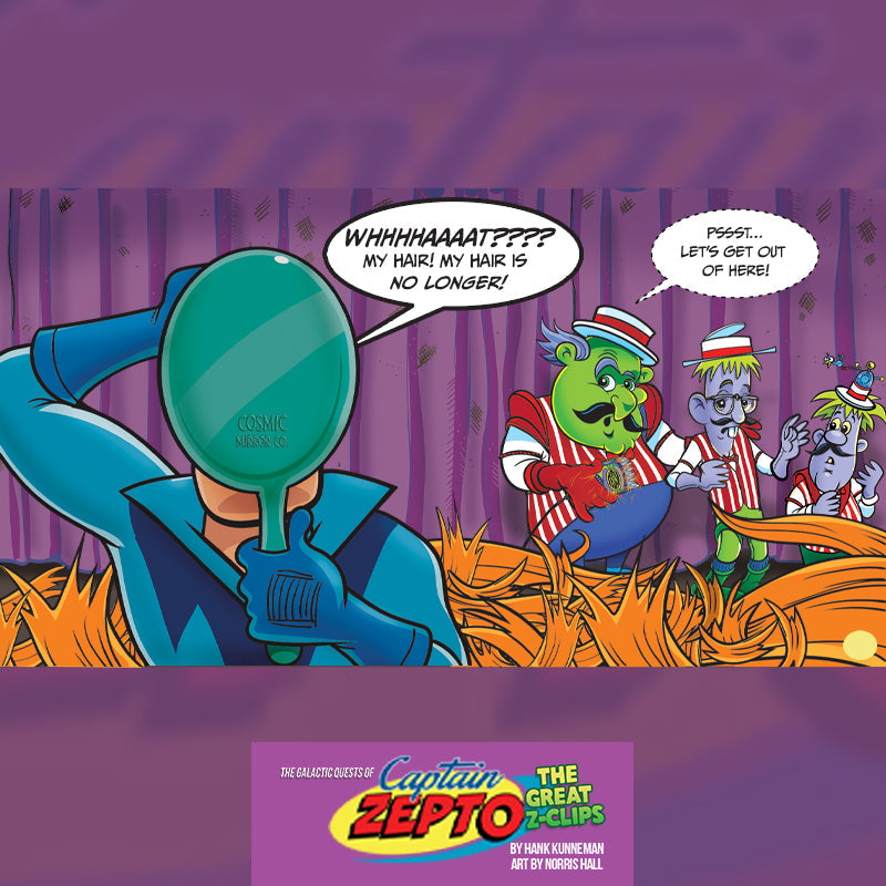 The Galactic Quests of Captain Zepto: Issue 4: The Great Z Clips Paperback – September 5, 2023 The Galactic Quests of Captain Zepto: Issue 4: The Great Z Clips Paperback – September 5, 2023