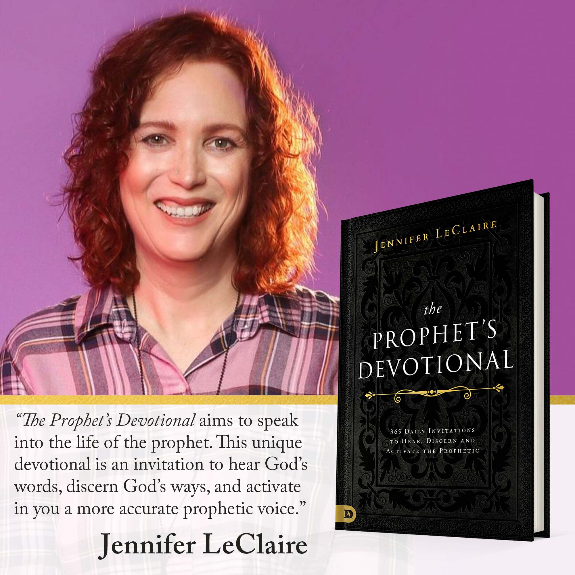The Prophet's Devotional: 365 Daily Invitations to Hear, Discern, and Activate the Prophetic Hardcover – December 21, 2021 The Prophet's Devotional: 365 Daily Invitations to Hear, Discern, and Activate the Prophetic Hardcover – December 21, 2021