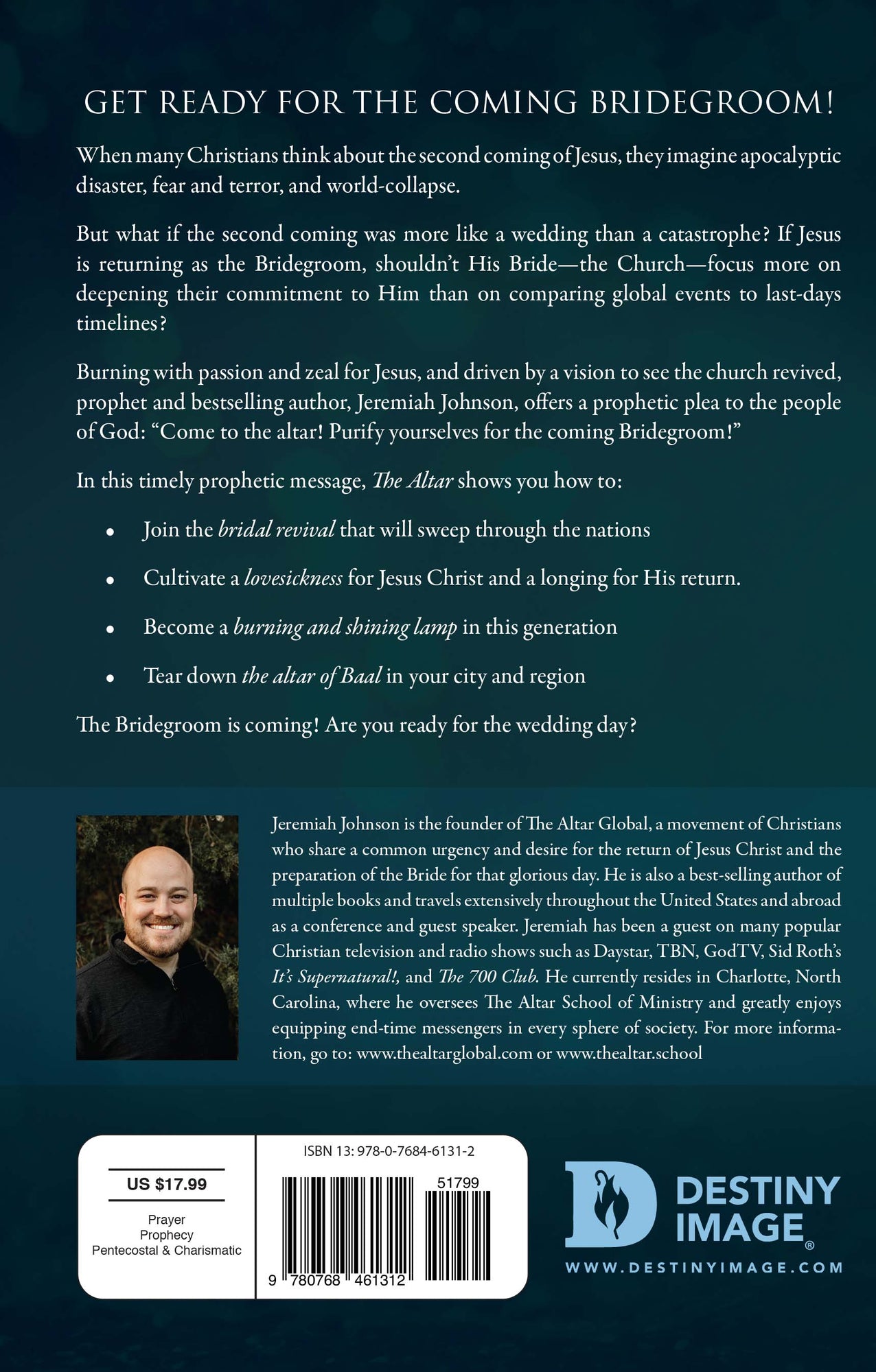 The Altar: Preparing for the Return of Jesus Christ Paperback – January 18, 2022 by Jeremiah Johnson  (Author) The Altar: Preparing for the Return of Jesus Christ Paperback – January 18, 2022 by Jeremiah Johnson  (Author)