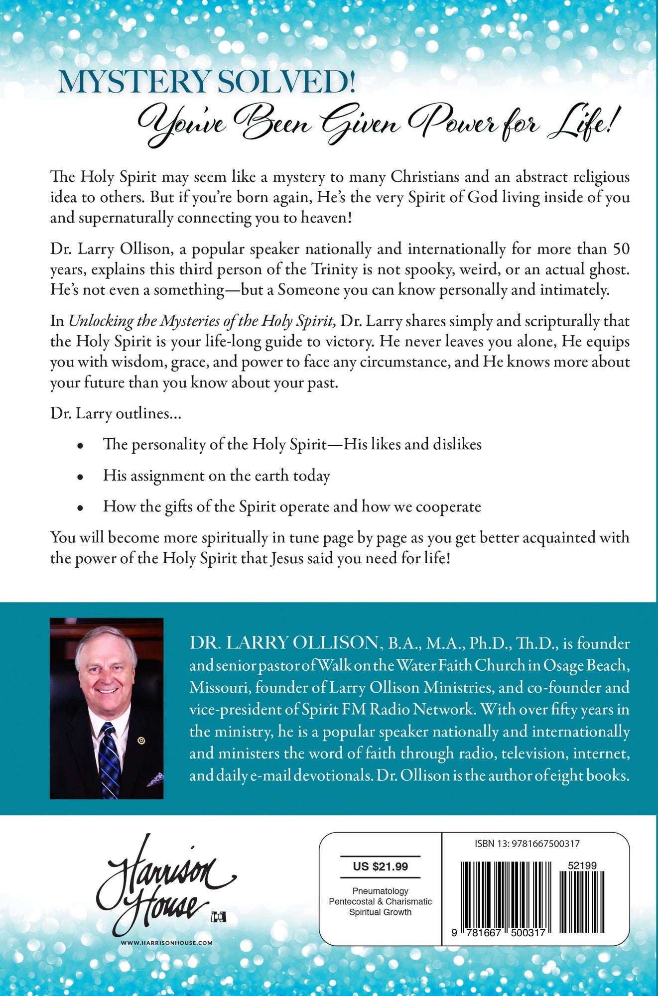 Unlocking the Mysteries of the Holy Spirit Paperback – December 20, 2022 Unlocking the Mysteries of the Holy Spirit Paperback – December 20, 2022