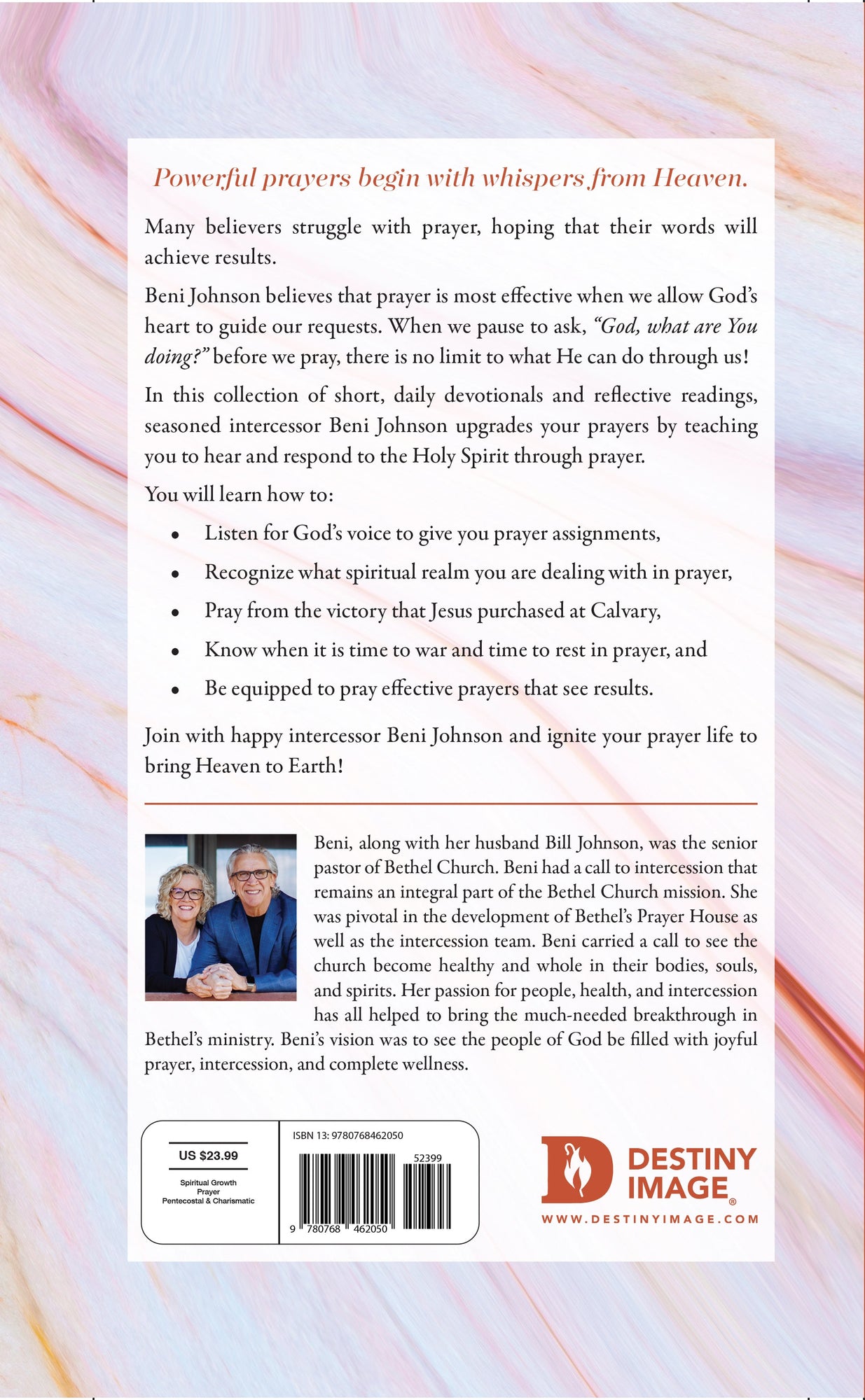 Whispers from Heaven: Partnering with God in Powerful Prayer and Effective Intercession Hardcover – April 4, 2023 Whispers from Heaven: Partnering with God in Powerful Prayer and Effective Intercession Hardcover – April 4, 2023