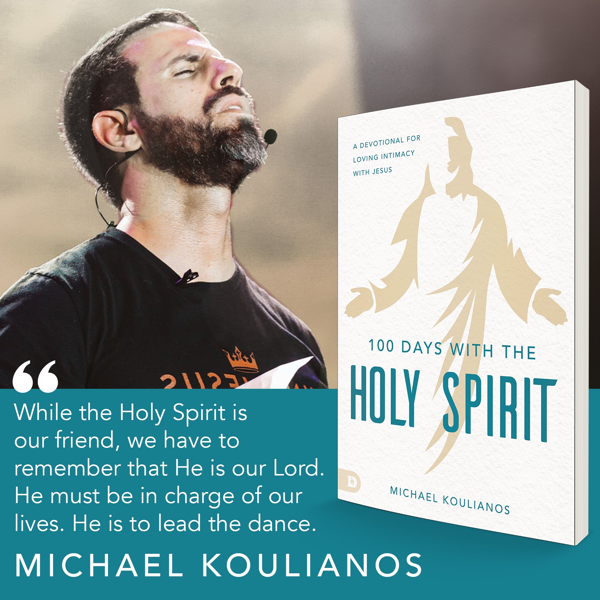 100 Days with the Holy Spirit: A Devotional for Loving Intimacy with Jesus Paperback – December 3 , 2024